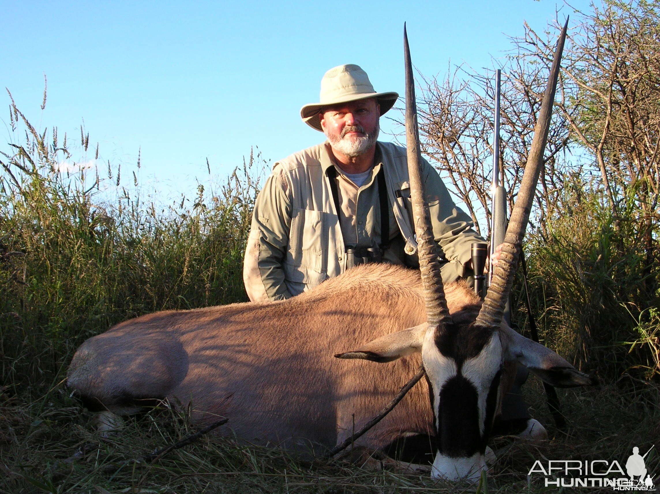 Hunting Gemsbok in Namibia