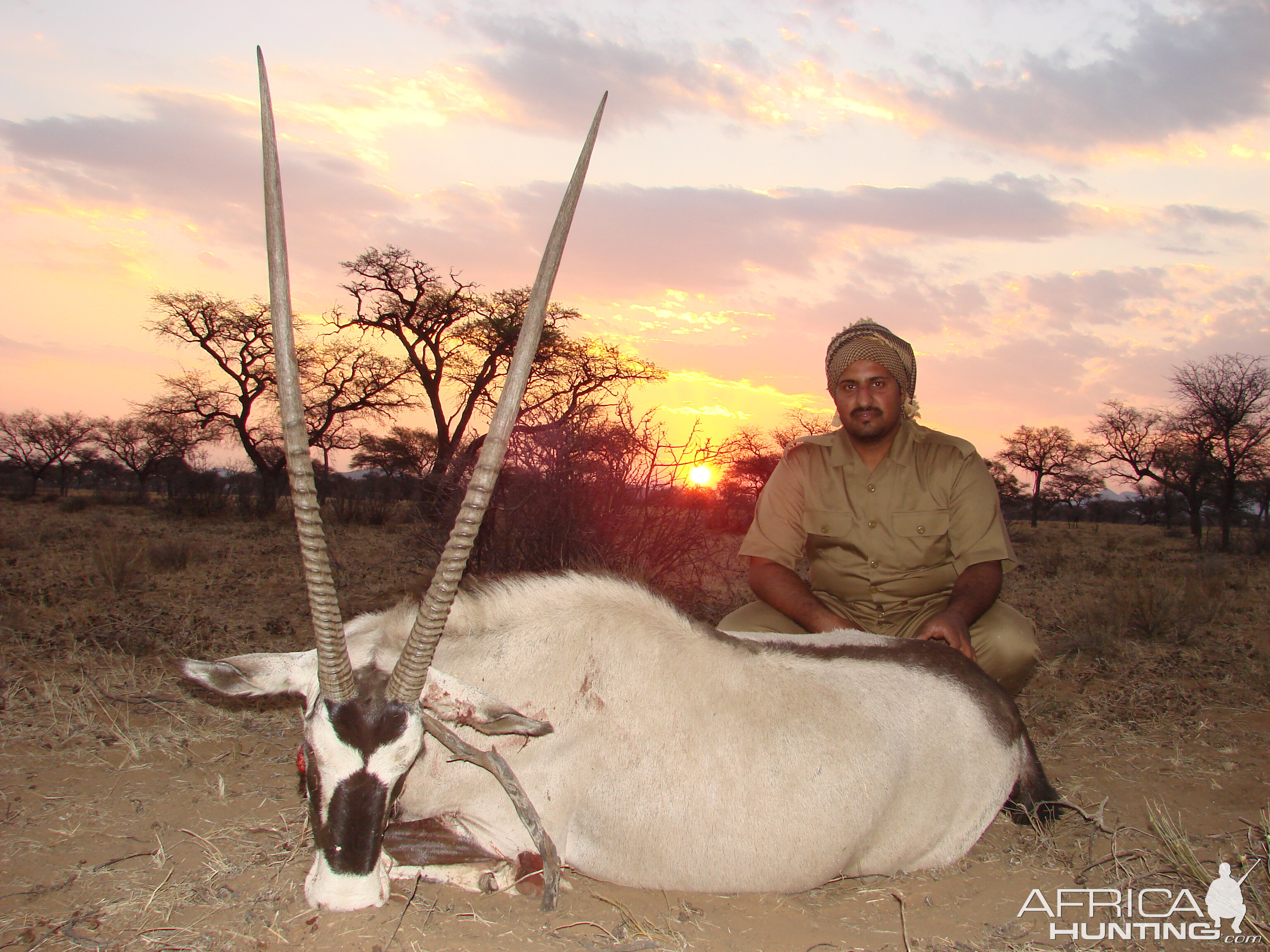 Hunting Gemsbok in Namibia