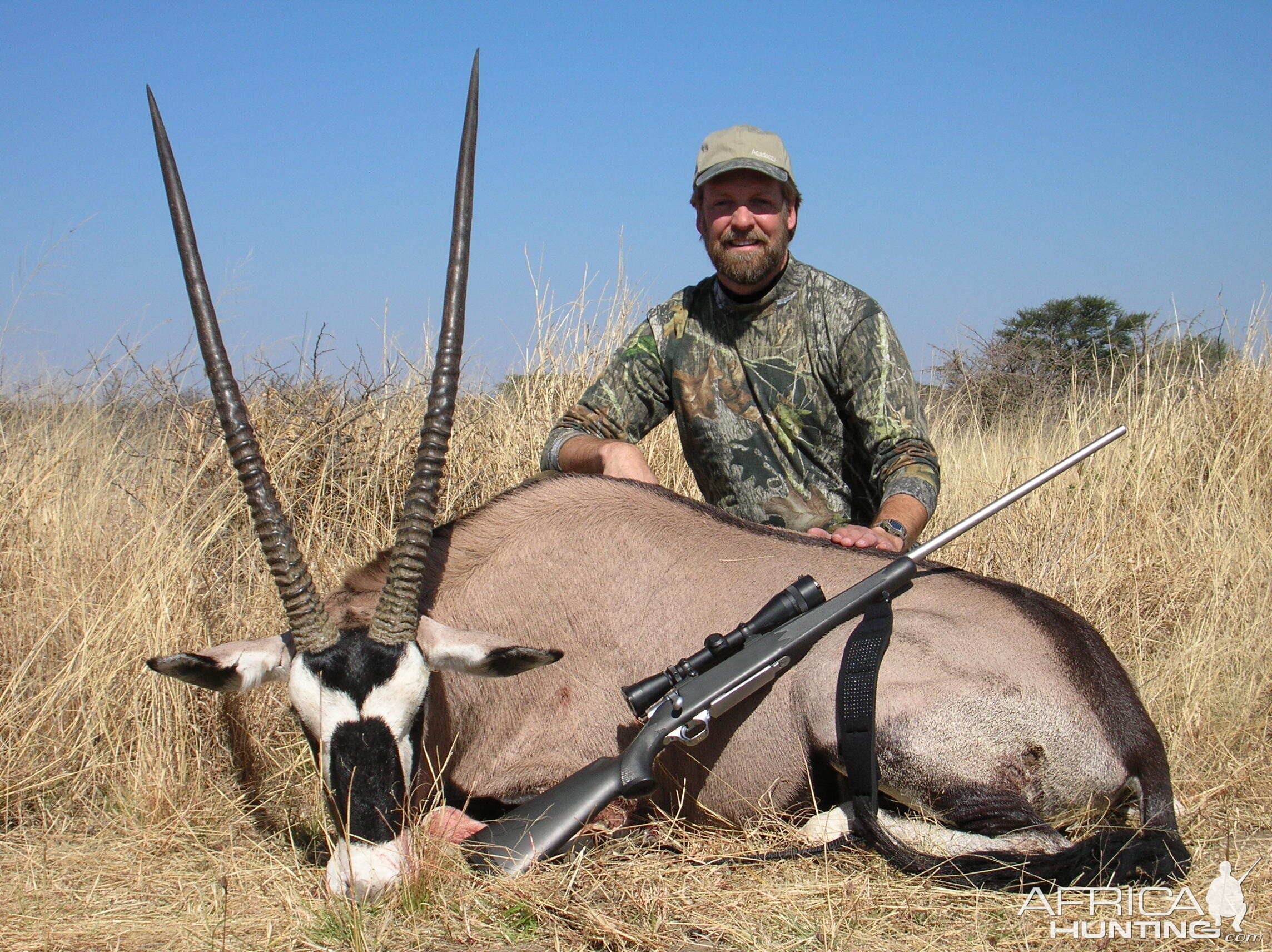 Hunting Gemsbok in Namibia