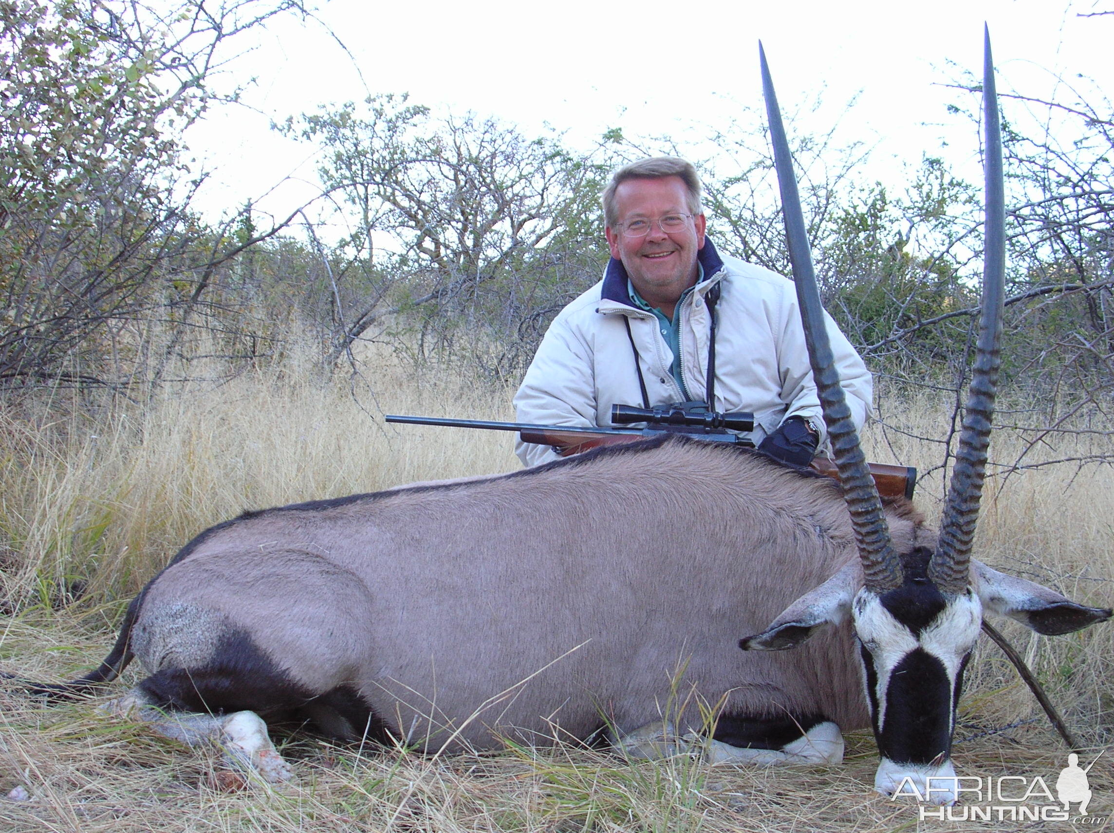 Hunting Gemsbok in Namibia