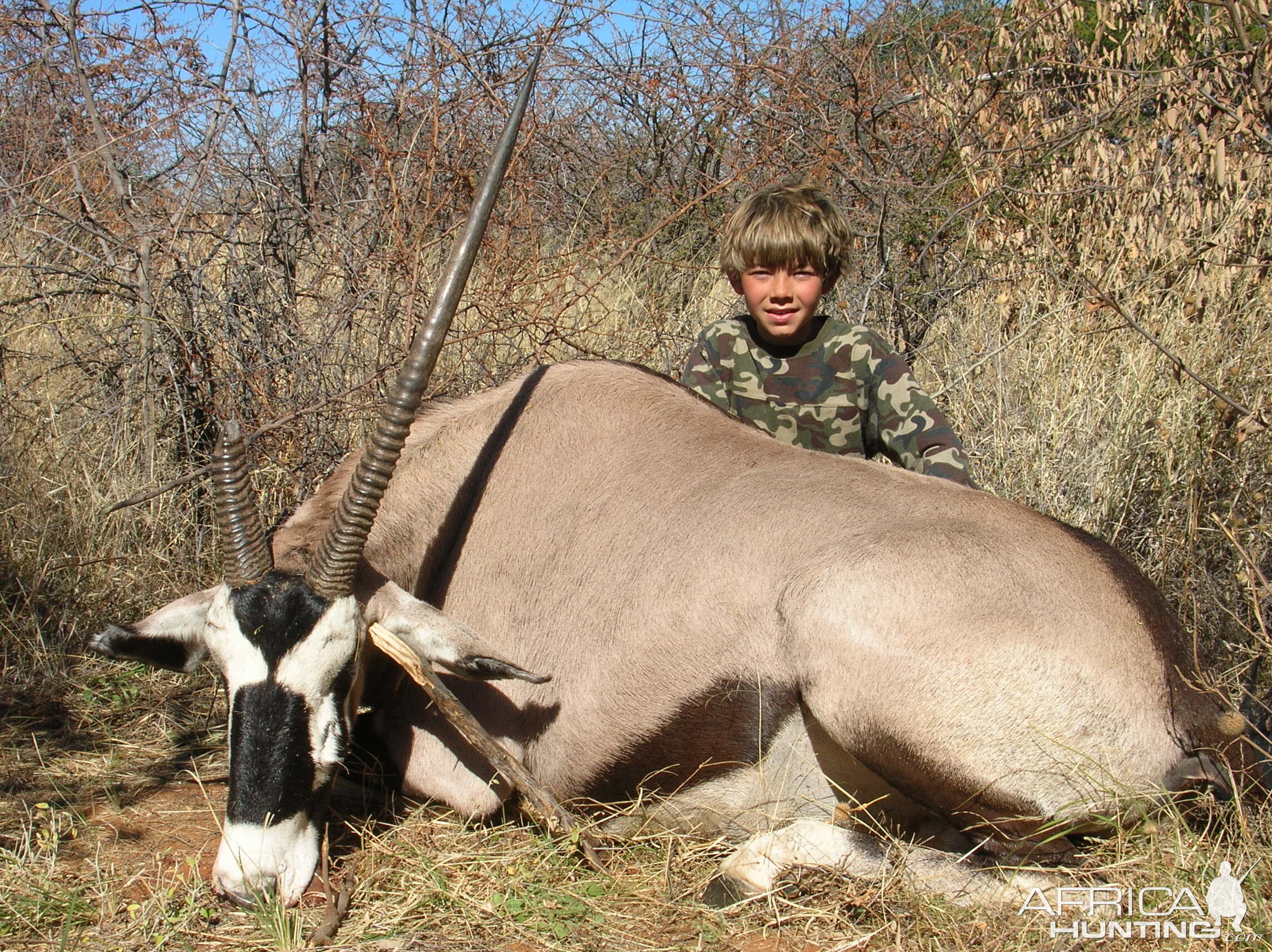 Hunting Gemsbok in Namibia