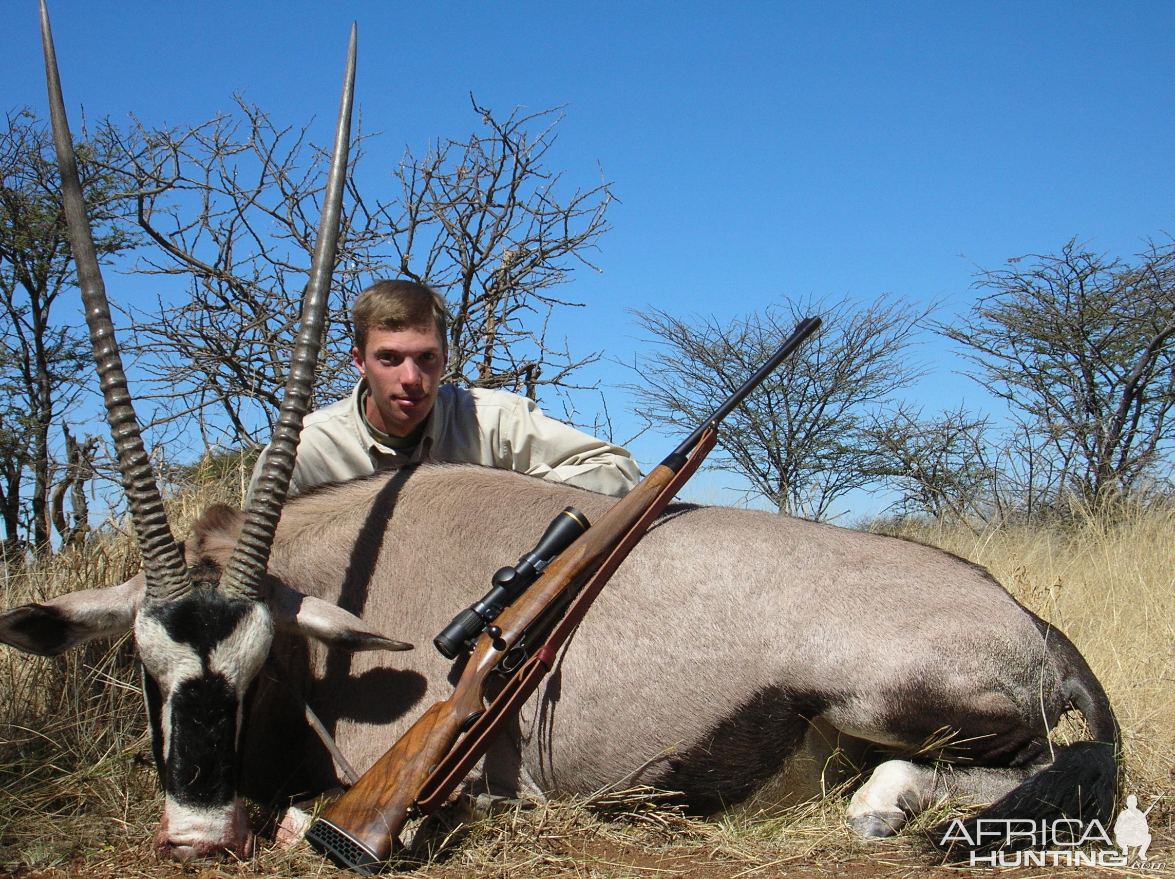 Hunting Gemsbok in Namibia