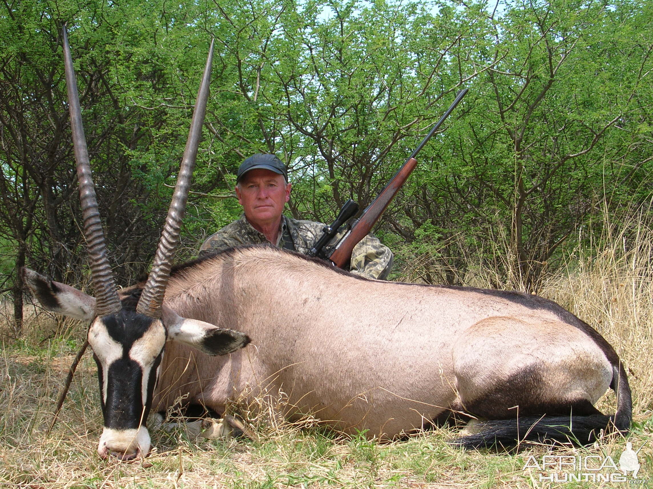 Hunting Gemsbok in Namibia