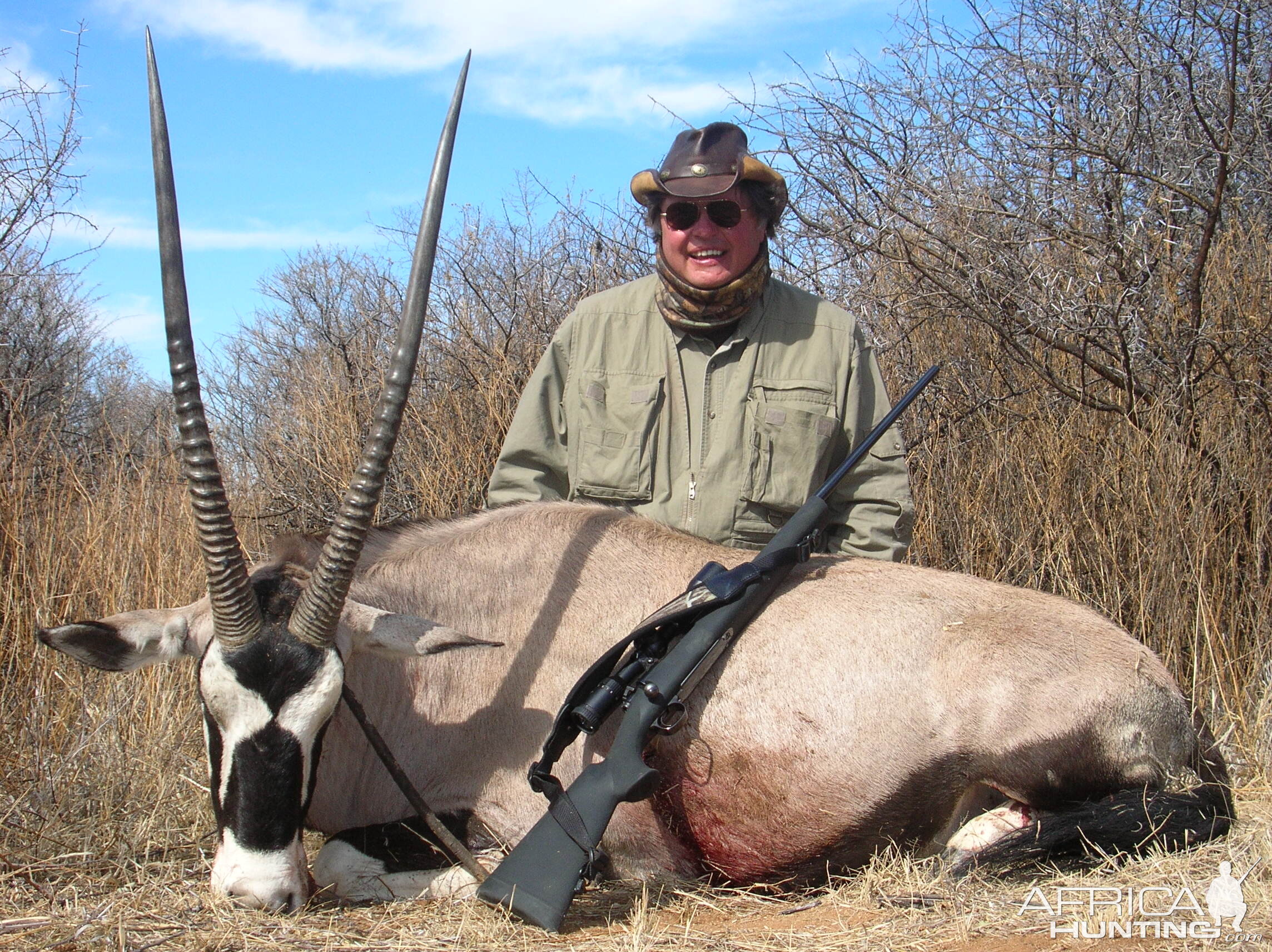 Hunting Gemsbok in Namibia