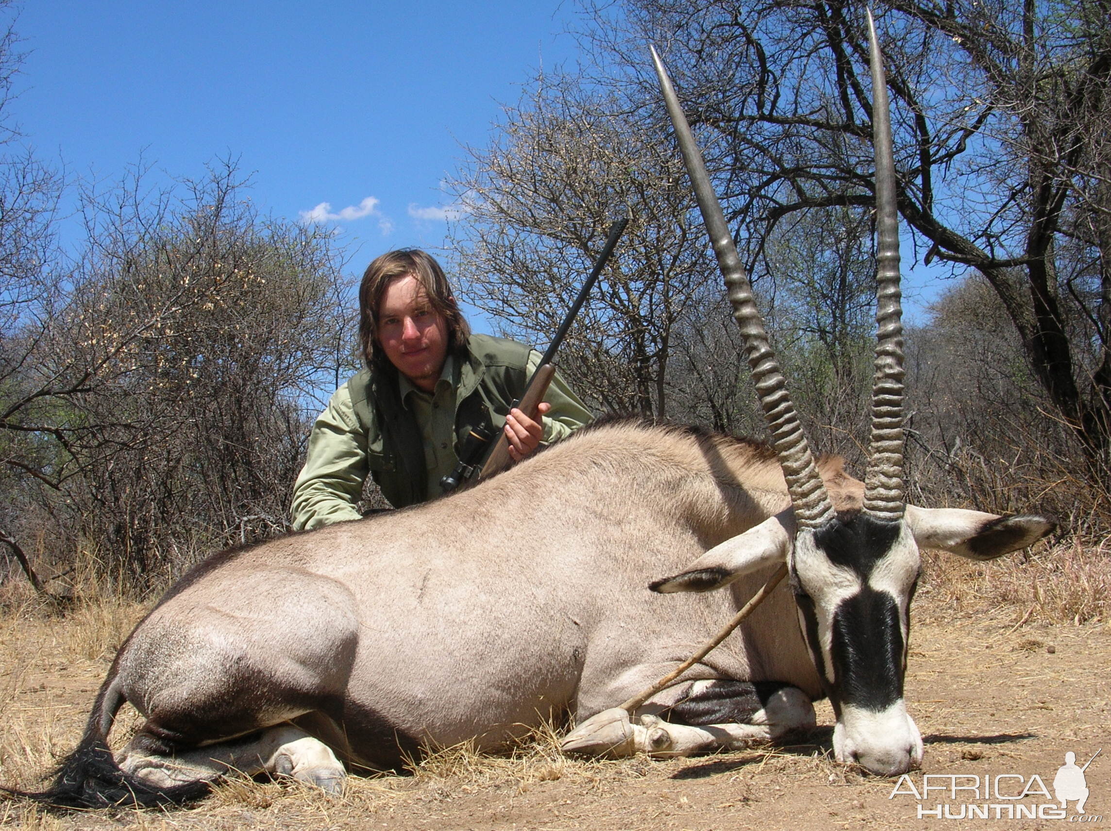 Hunting Gemsbok in Namibia