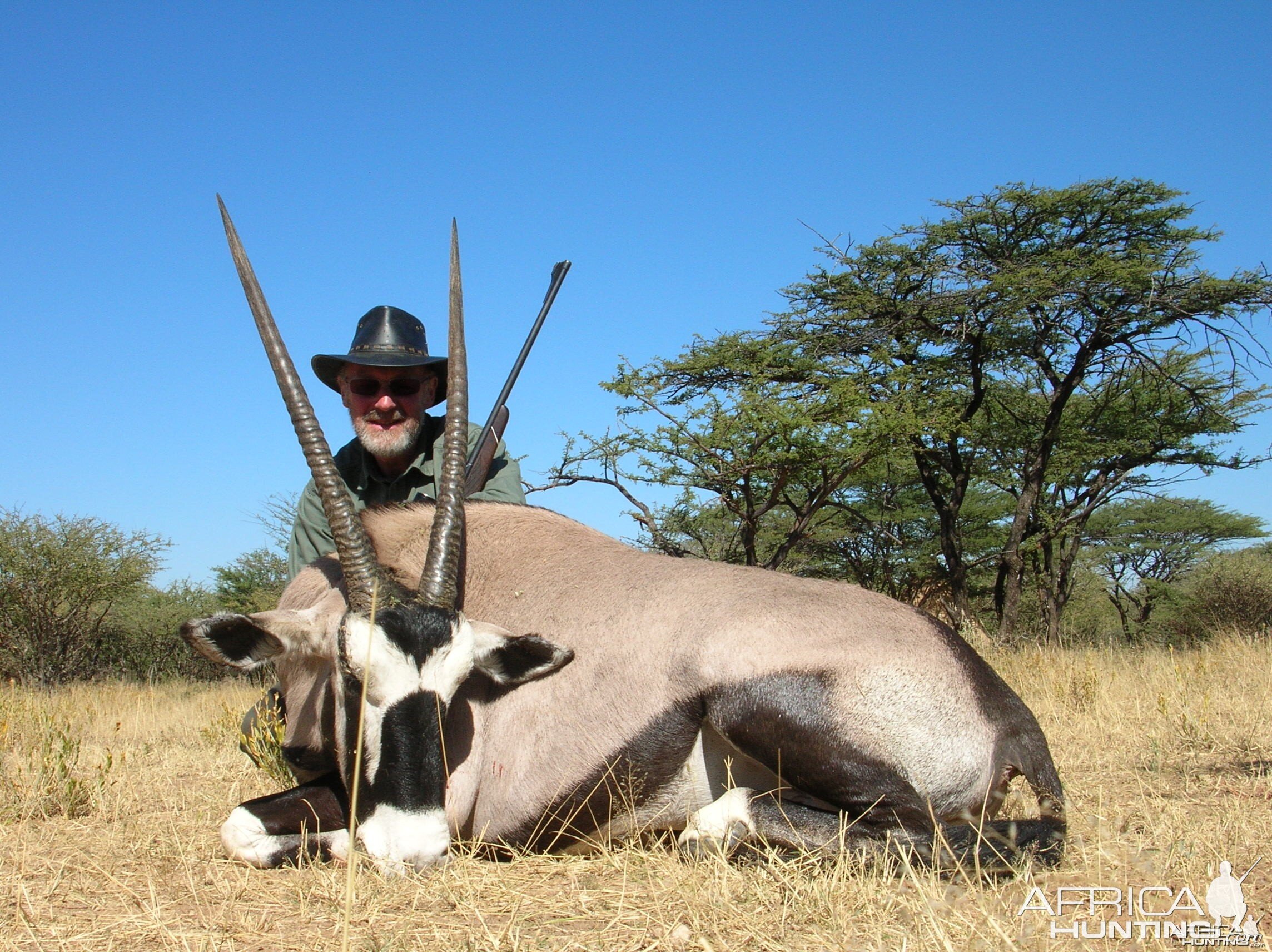 Hunting Gemsbok in Namibia