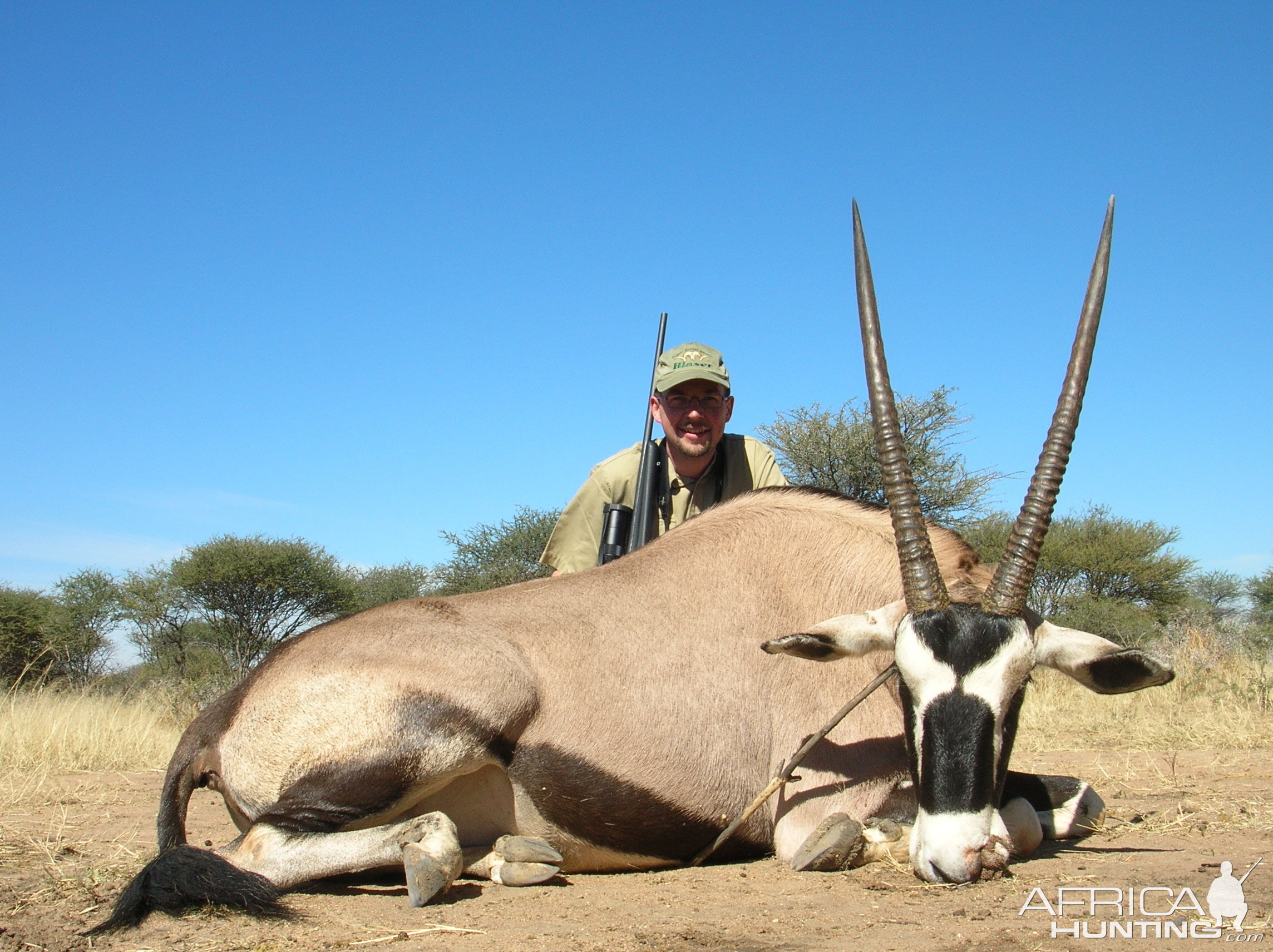 Hunting Gemsbok in Namibia