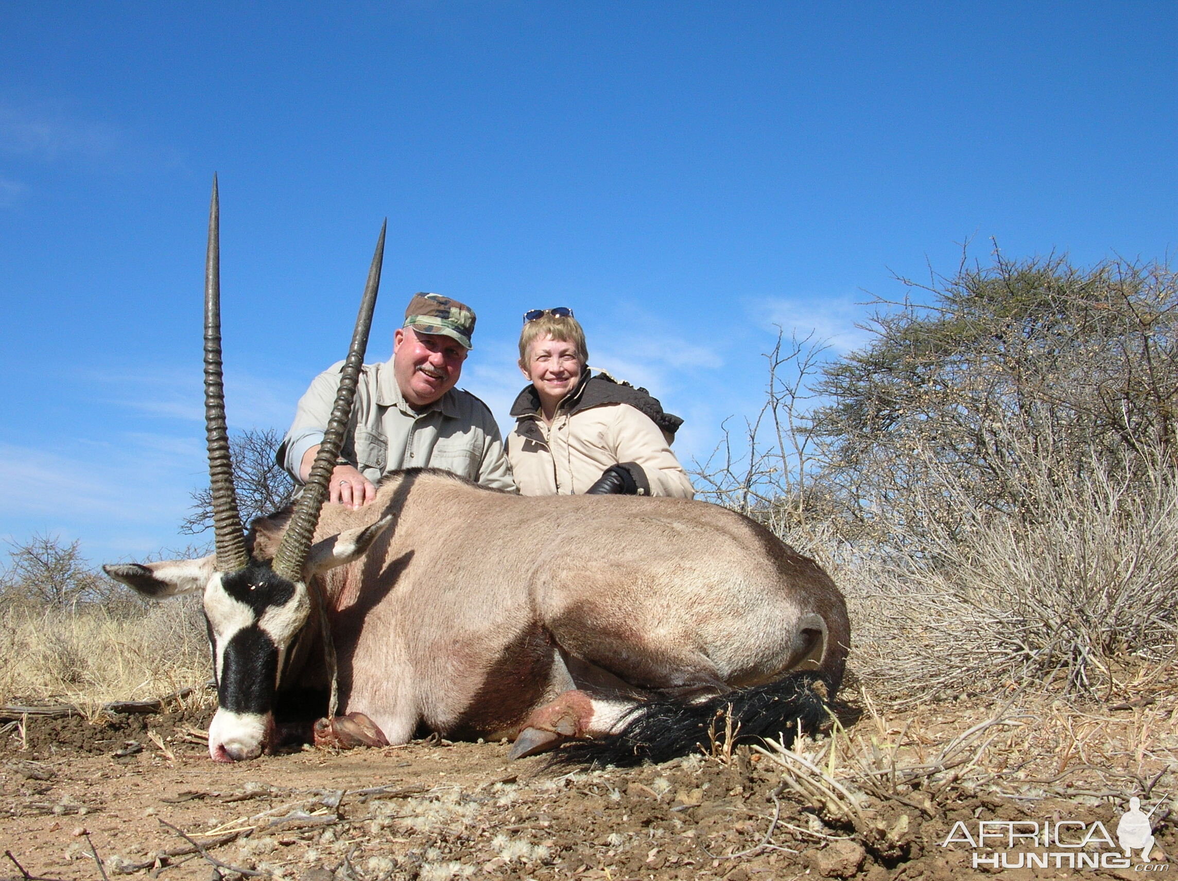 Hunting Gemsbok in Namibia