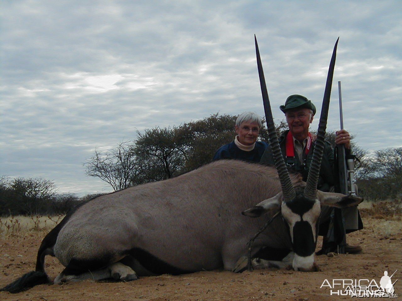 Hunting Gemsbok in Namibia