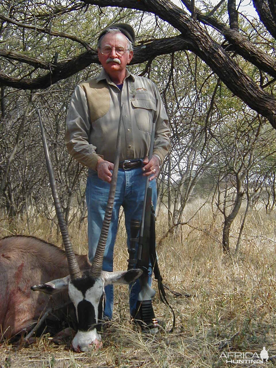 Hunting Gemsbok in Namibia