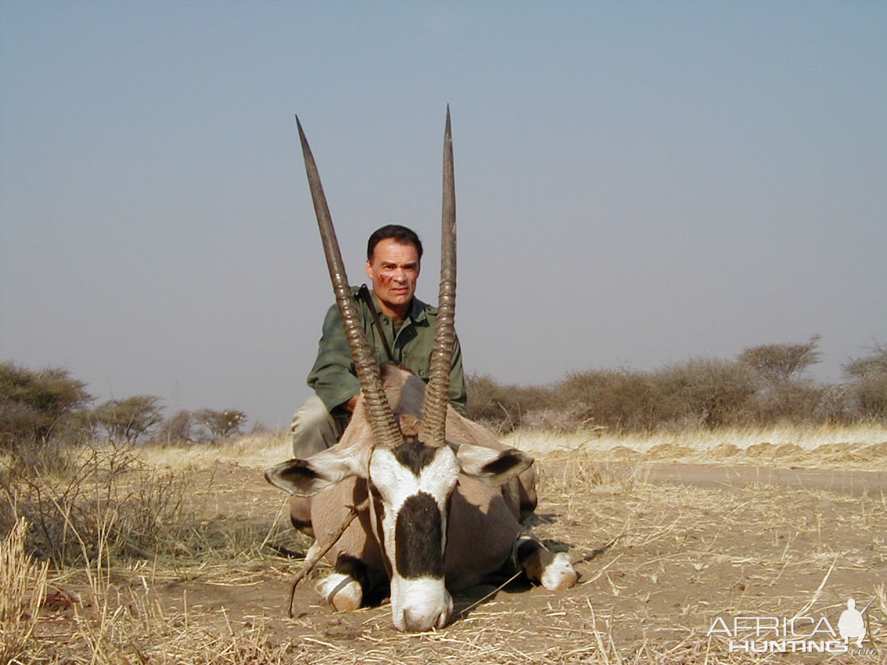 Hunting Gemsbok in Namibia