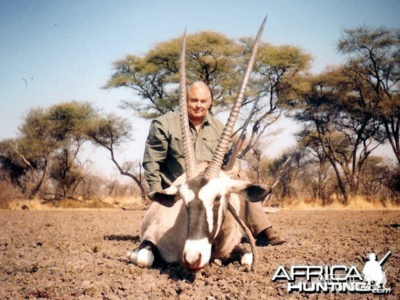 Hunting Gemsbok in Namibia