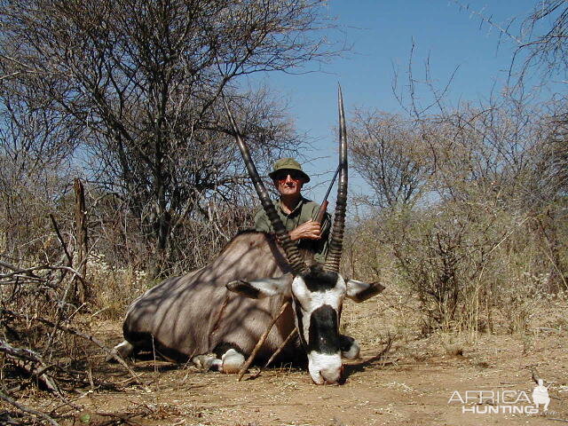 Hunting Gemsbok in Namibia