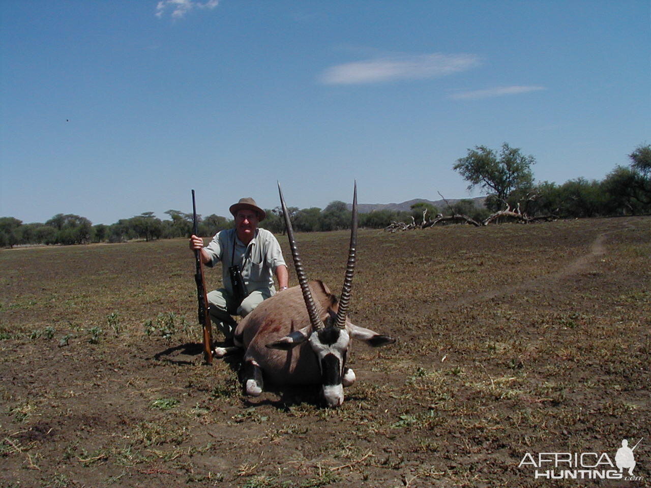 Hunting Gemsbok in Namibia