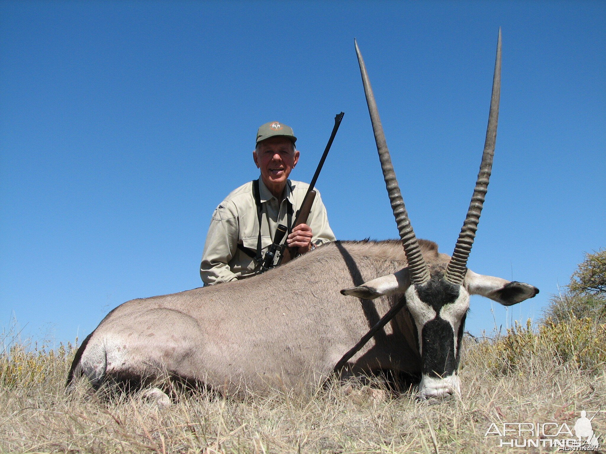 Hunting Gemsbok in Namibia