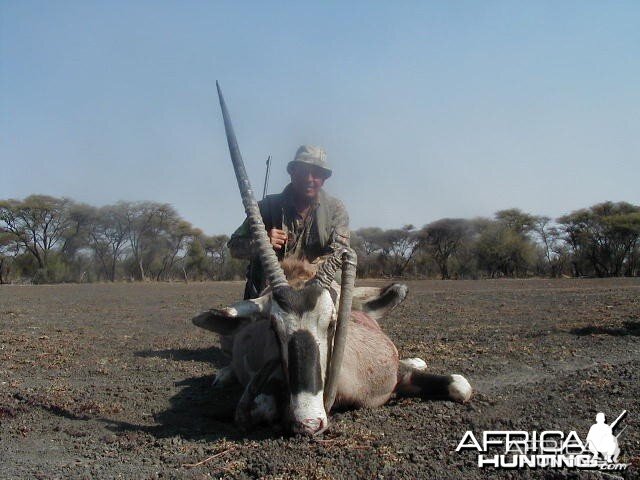 Hunting Gemsbok in Namibia