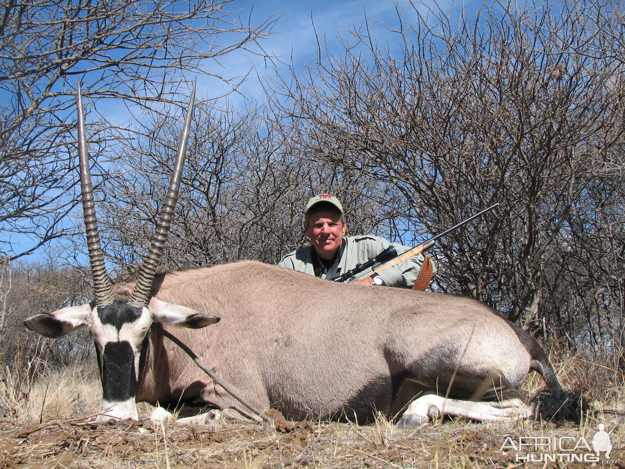 Hunting Gemsbok in Namibia