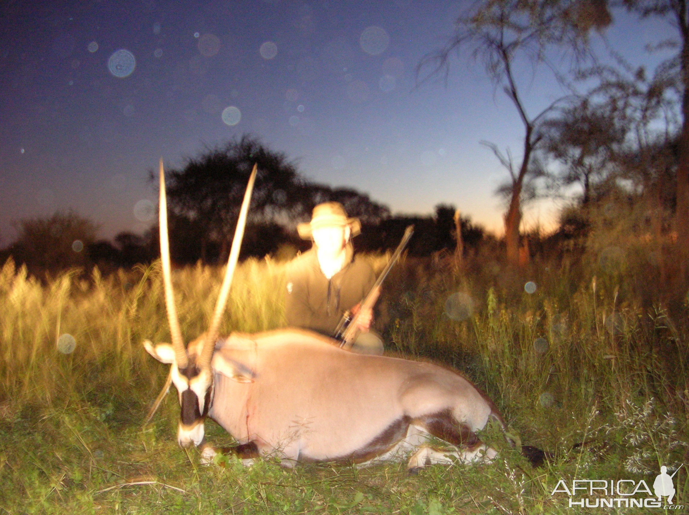 Hunting Gemsbok in Namibia