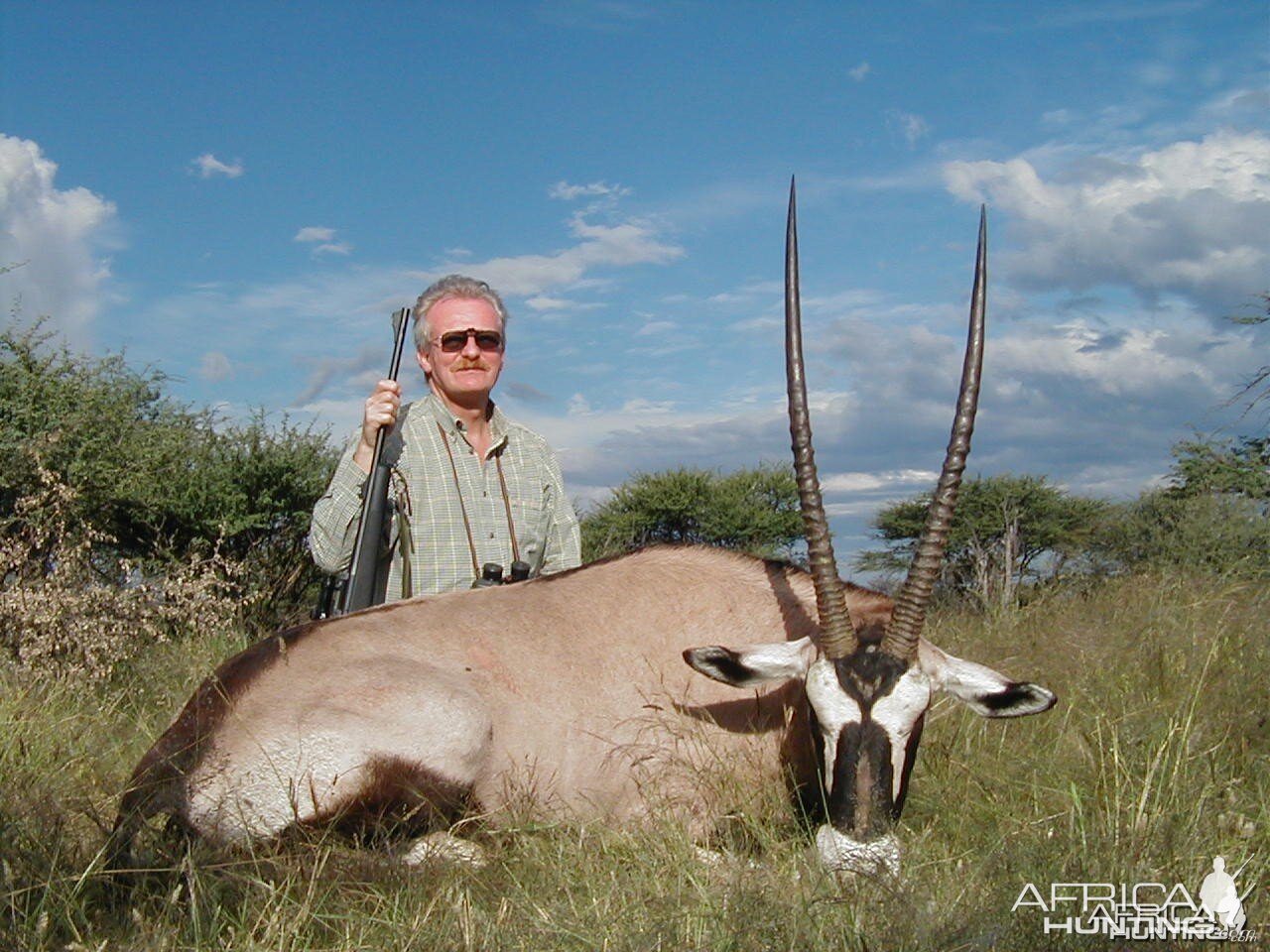 Hunting Gemsbok in Namibia