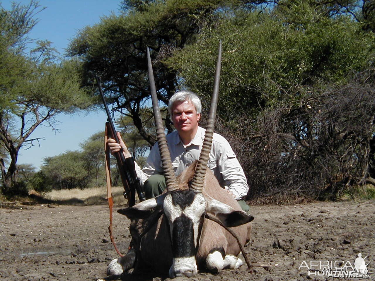 Hunting Gemsbok in Namibia