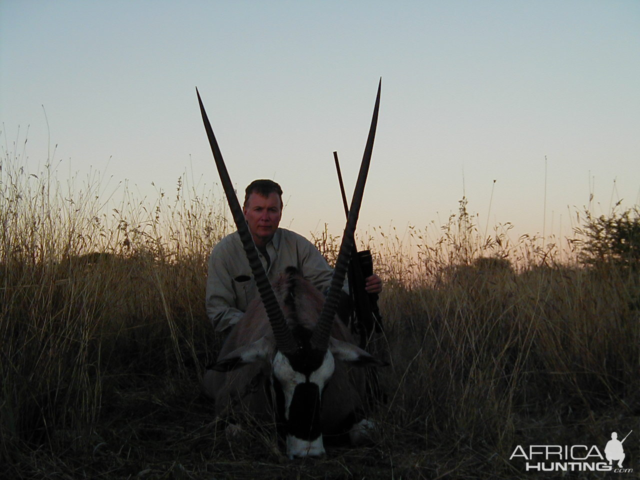 Hunting Gemsbok in Namibia