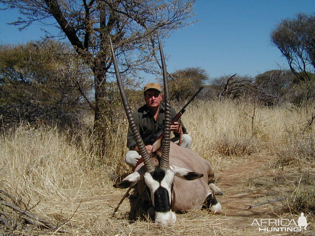 Hunting Gemsbok in Namibia