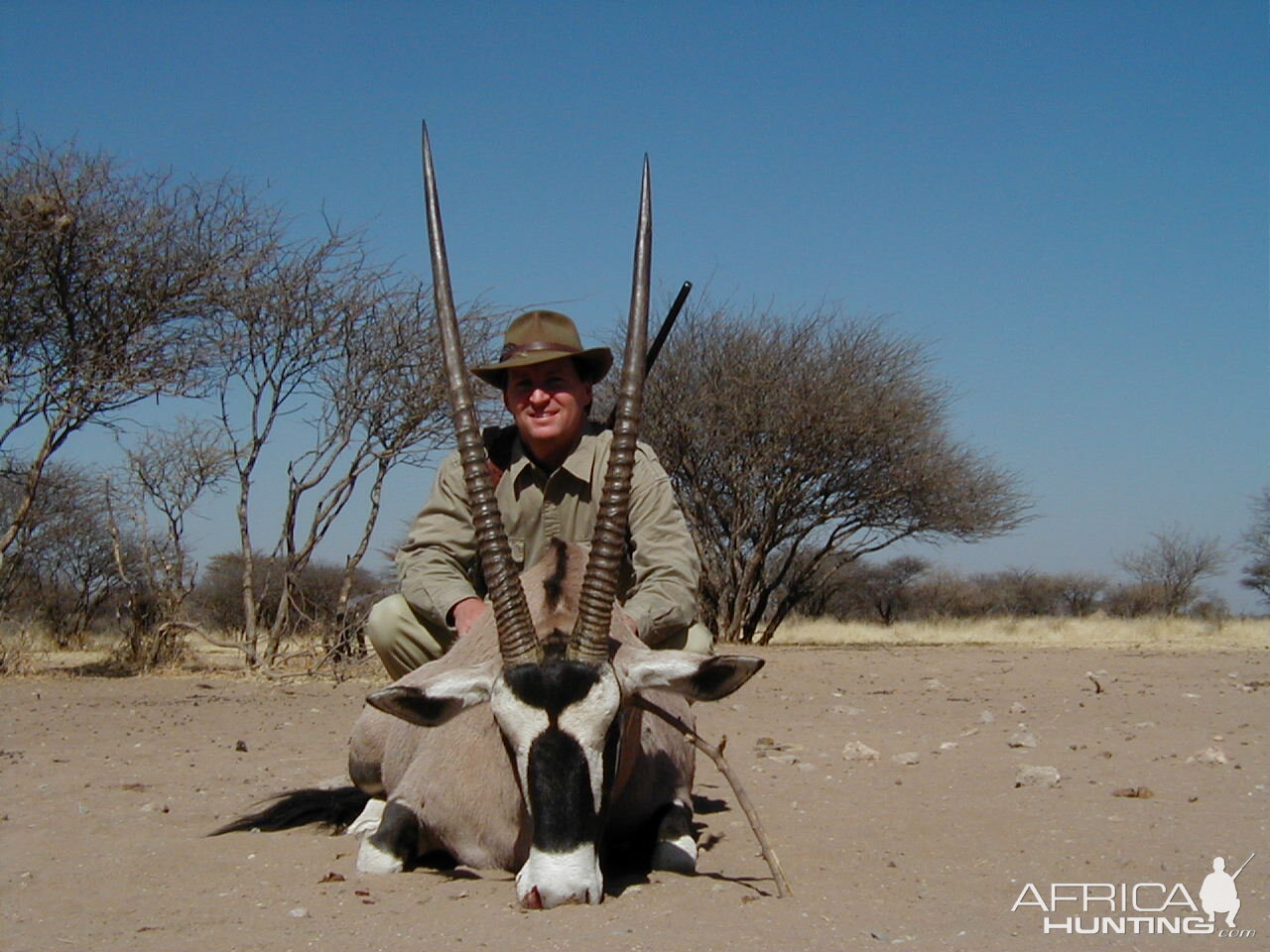 Hunting Gemsbok in Namibia