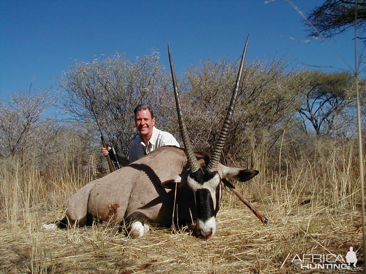 Hunting Gemsbok in Namibia