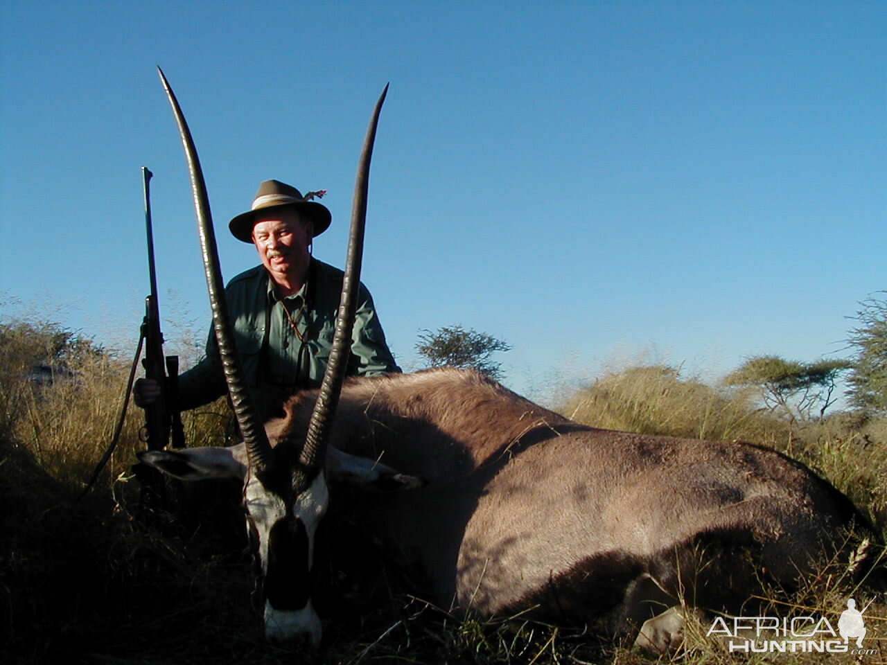 Hunting Gemsbok in Namibia