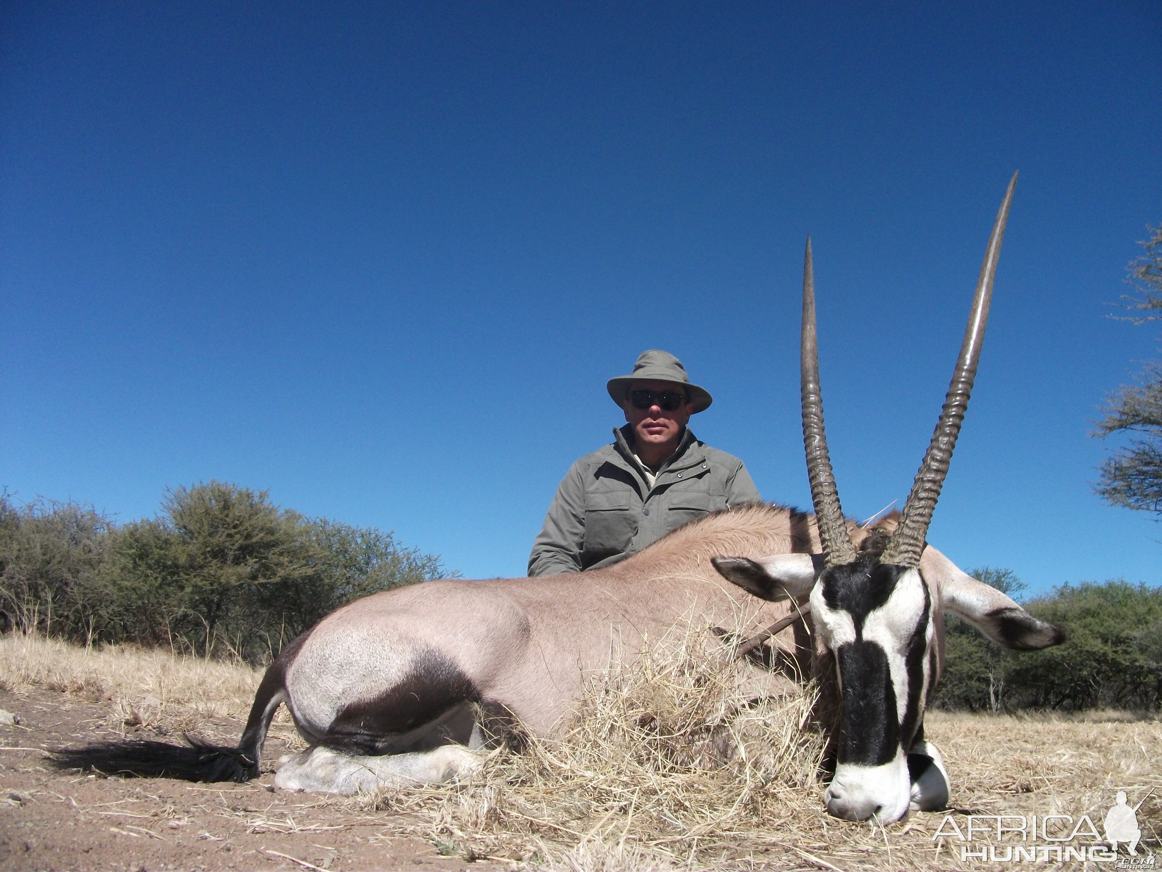 Hunting Gemsbok in Namibia