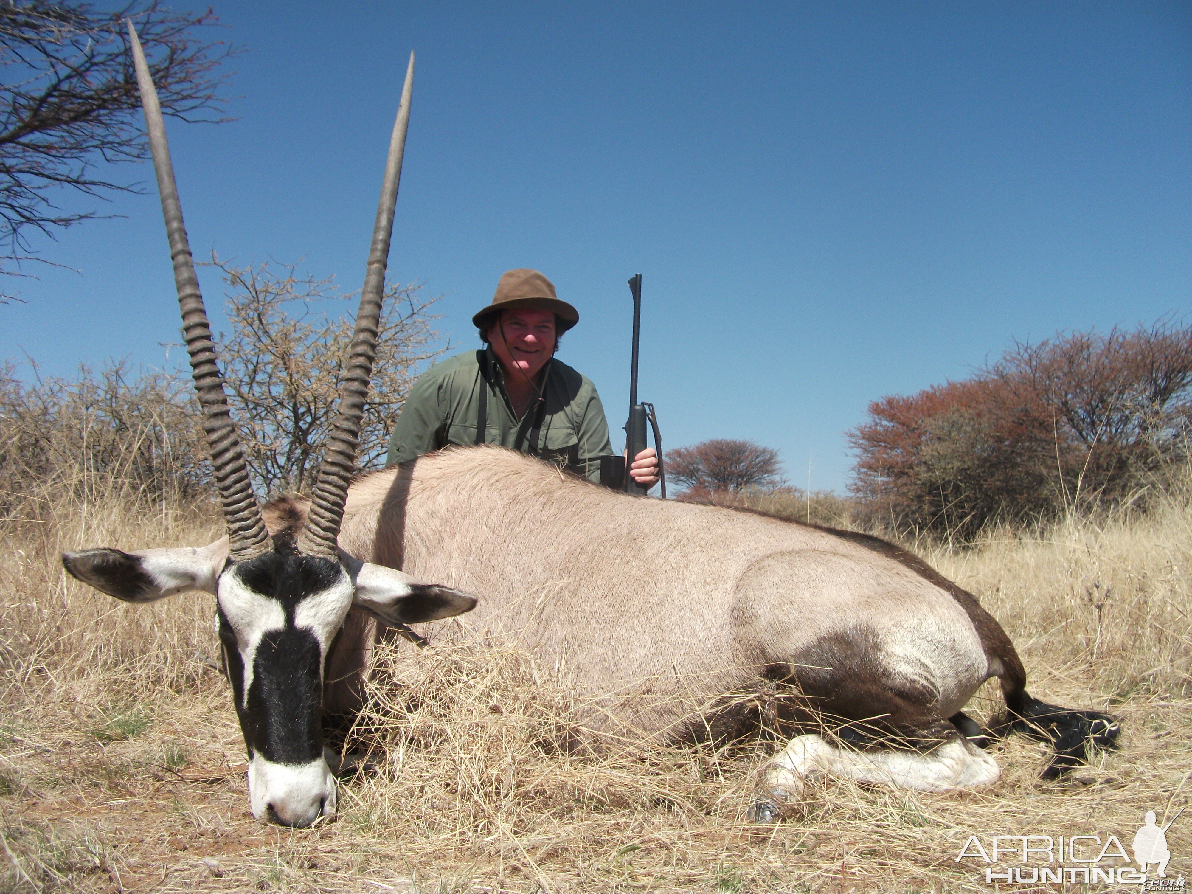 Hunting Gemsbok in Namibia