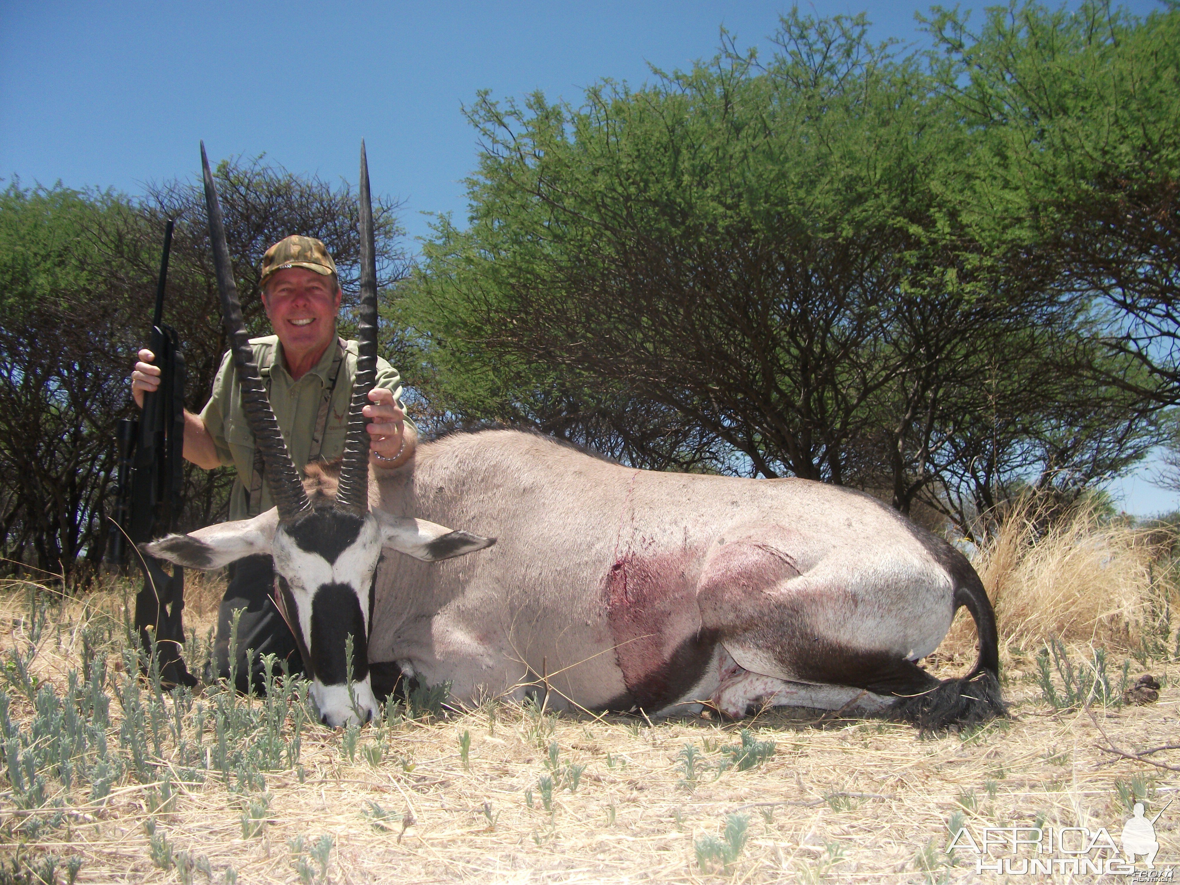 Hunting Gemsbok in Namibia