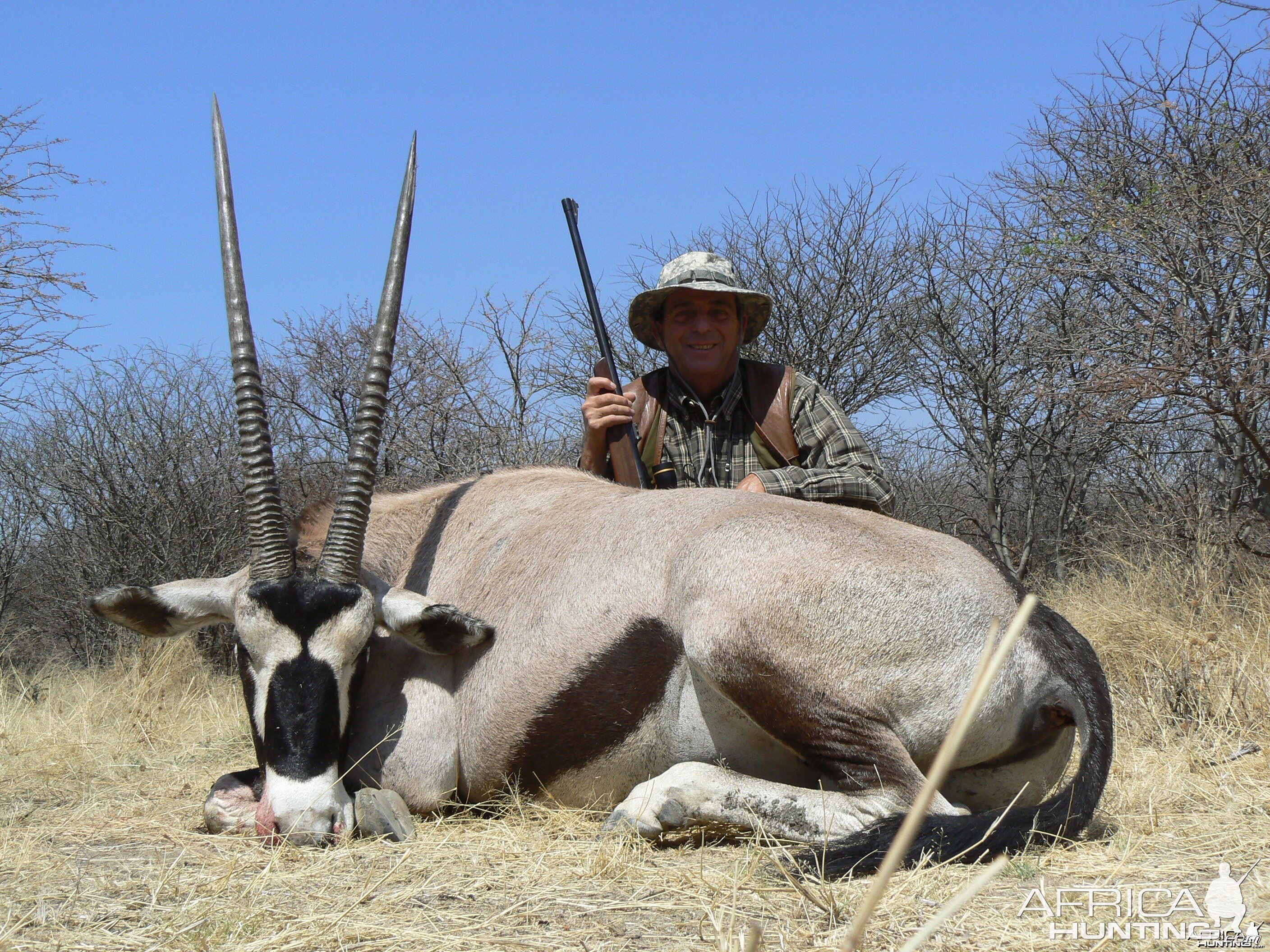 Hunting Gemsbok in Namibia