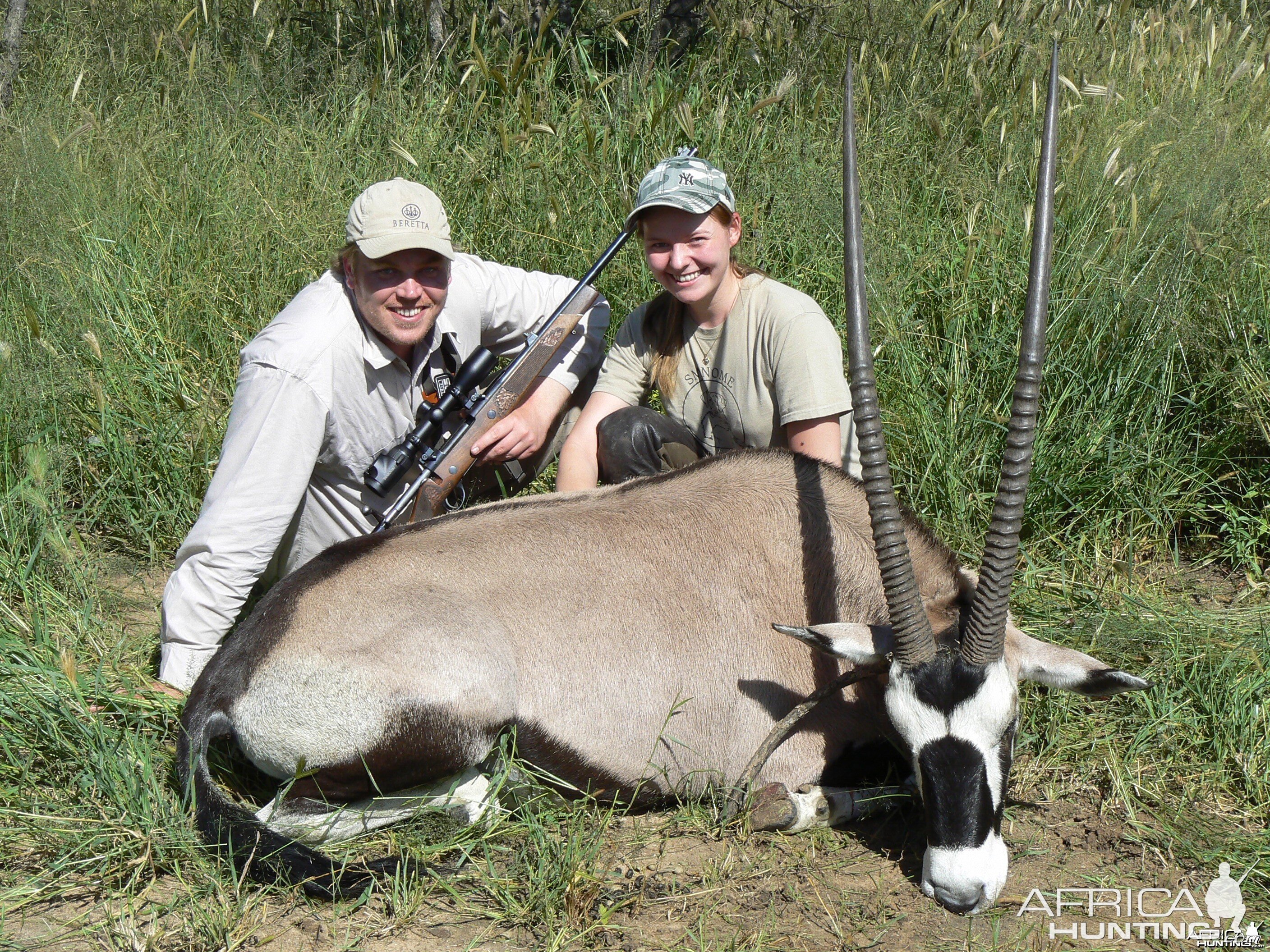 Hunting Gemsbok in Namibia