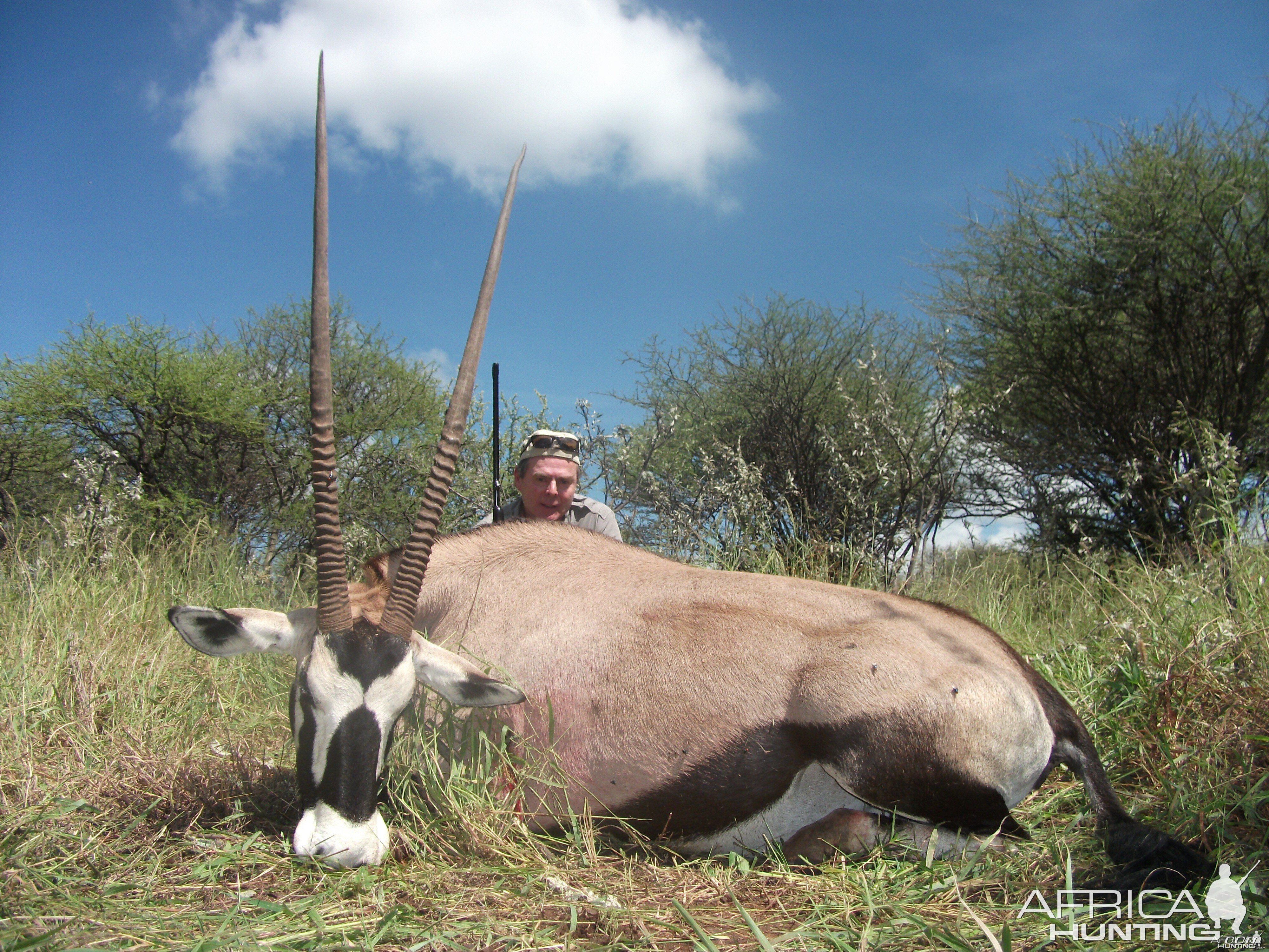 Hunting Gemsbok in Namibia