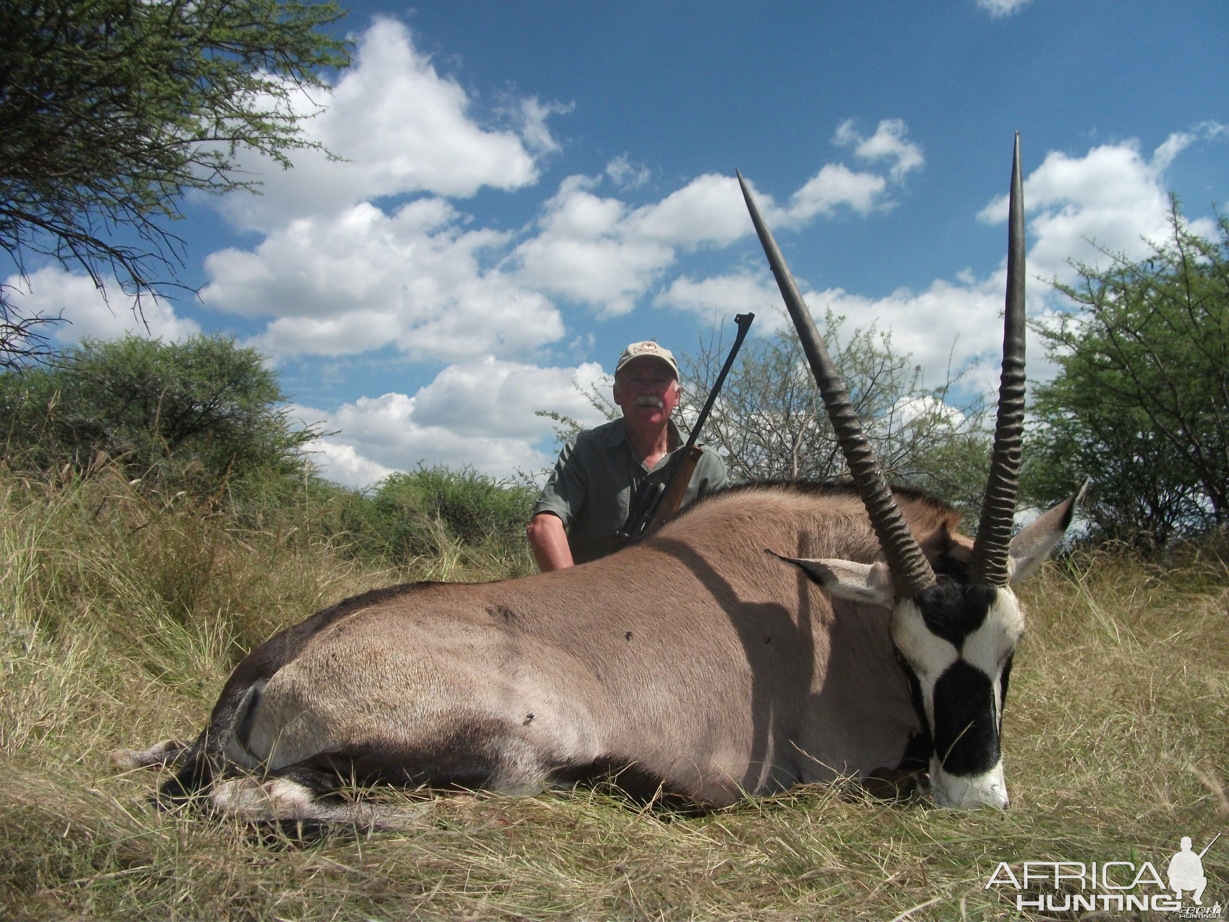 Hunting Gemsbok in Namibia