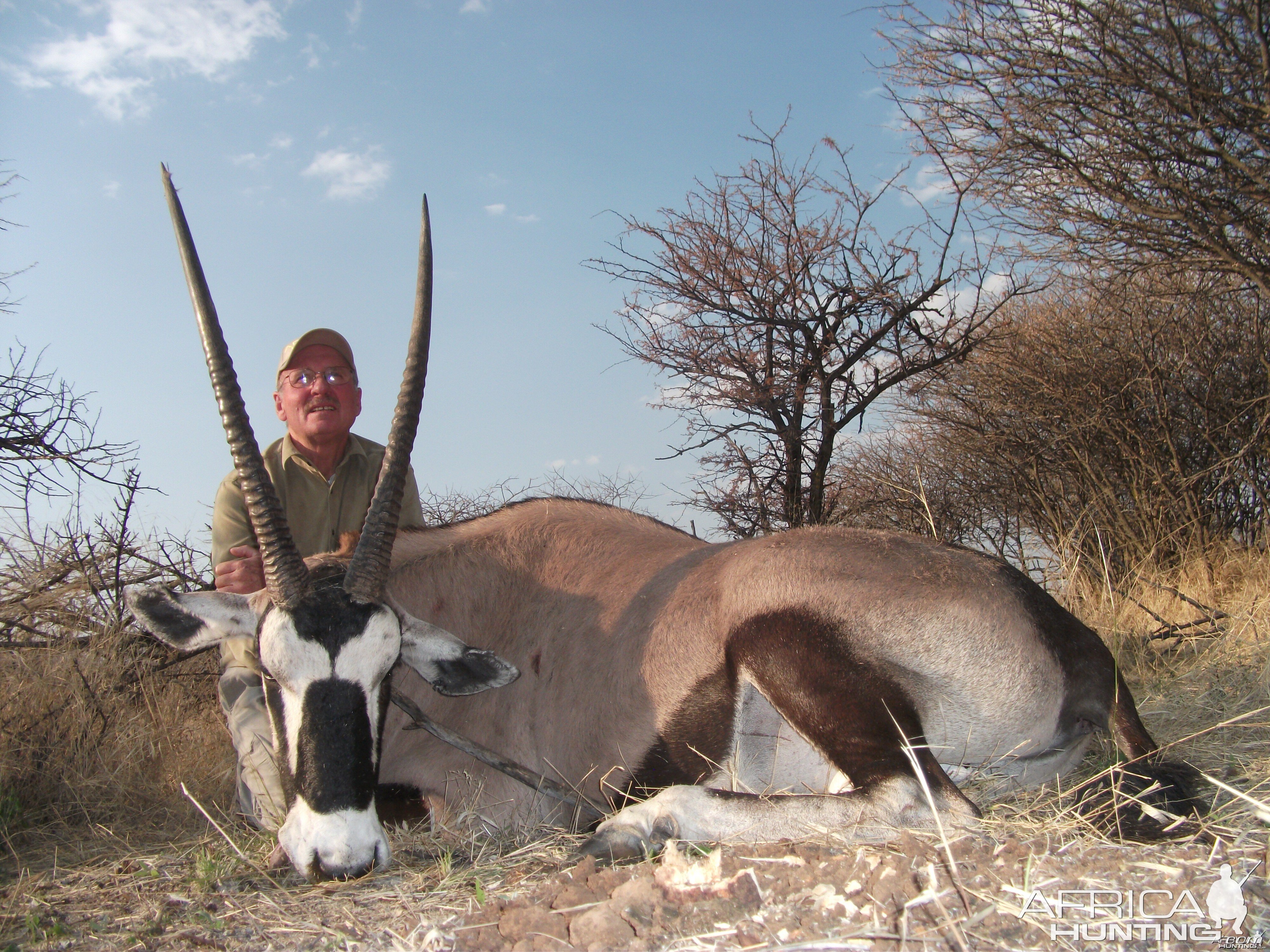 Hunting Gemsbok in Namibia