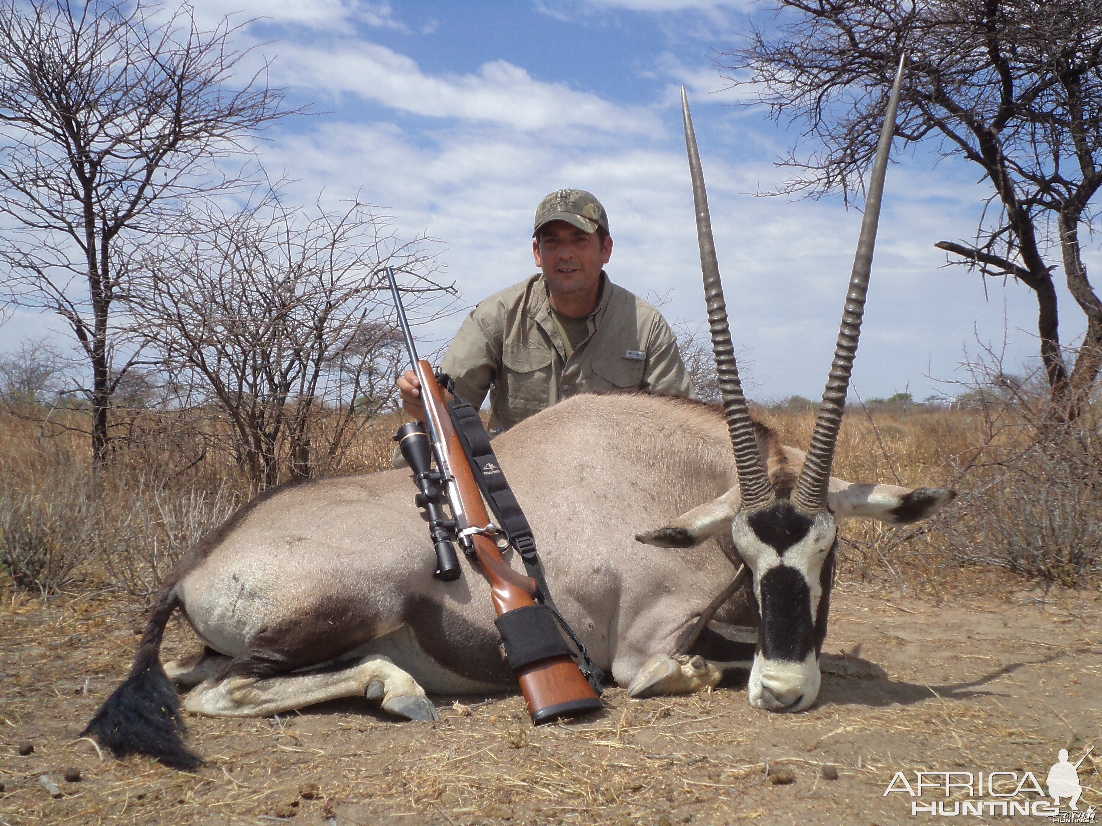 Hunting Gemsbok in Namibia