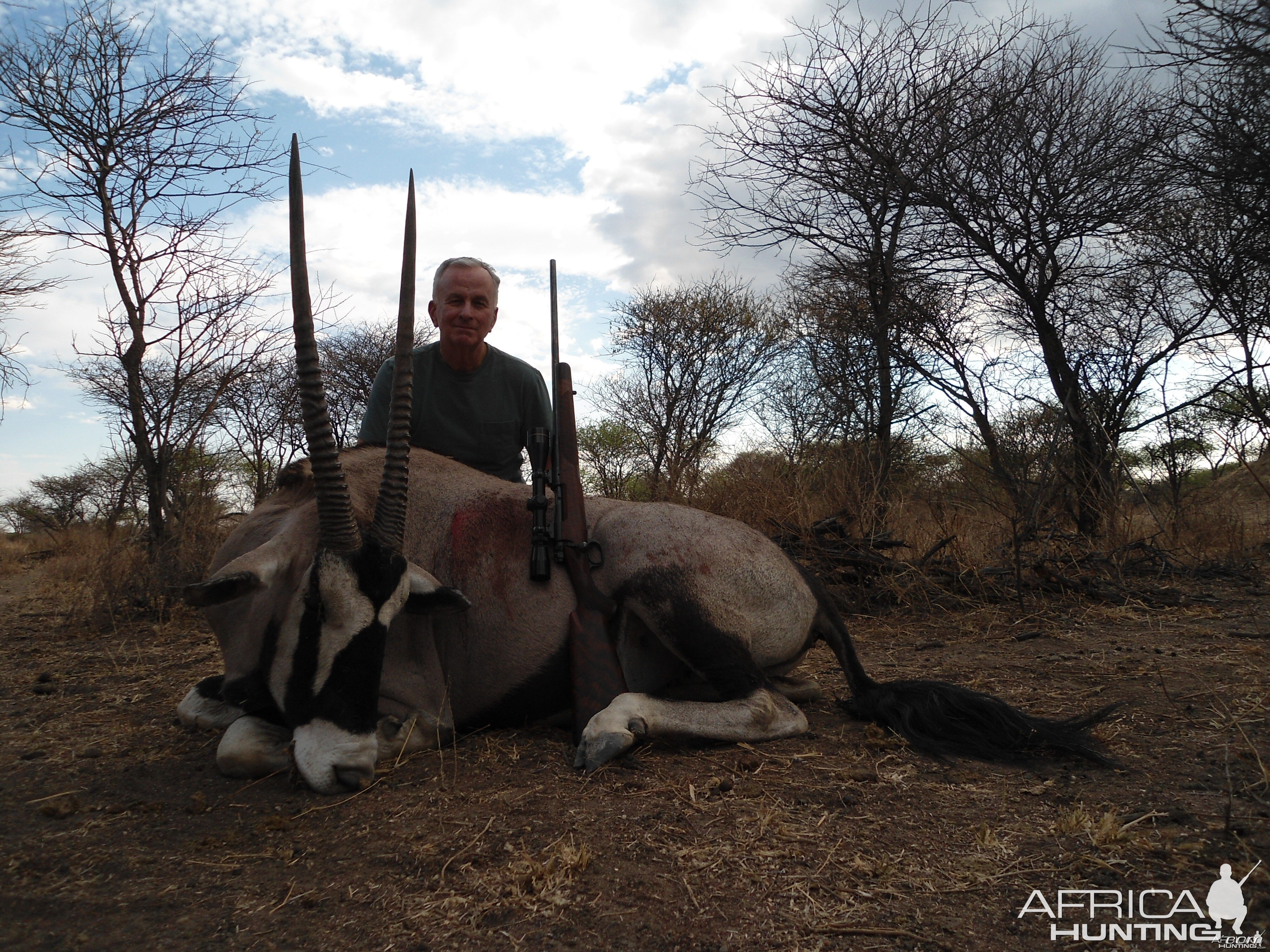 Hunting Gemsbok in Namibia