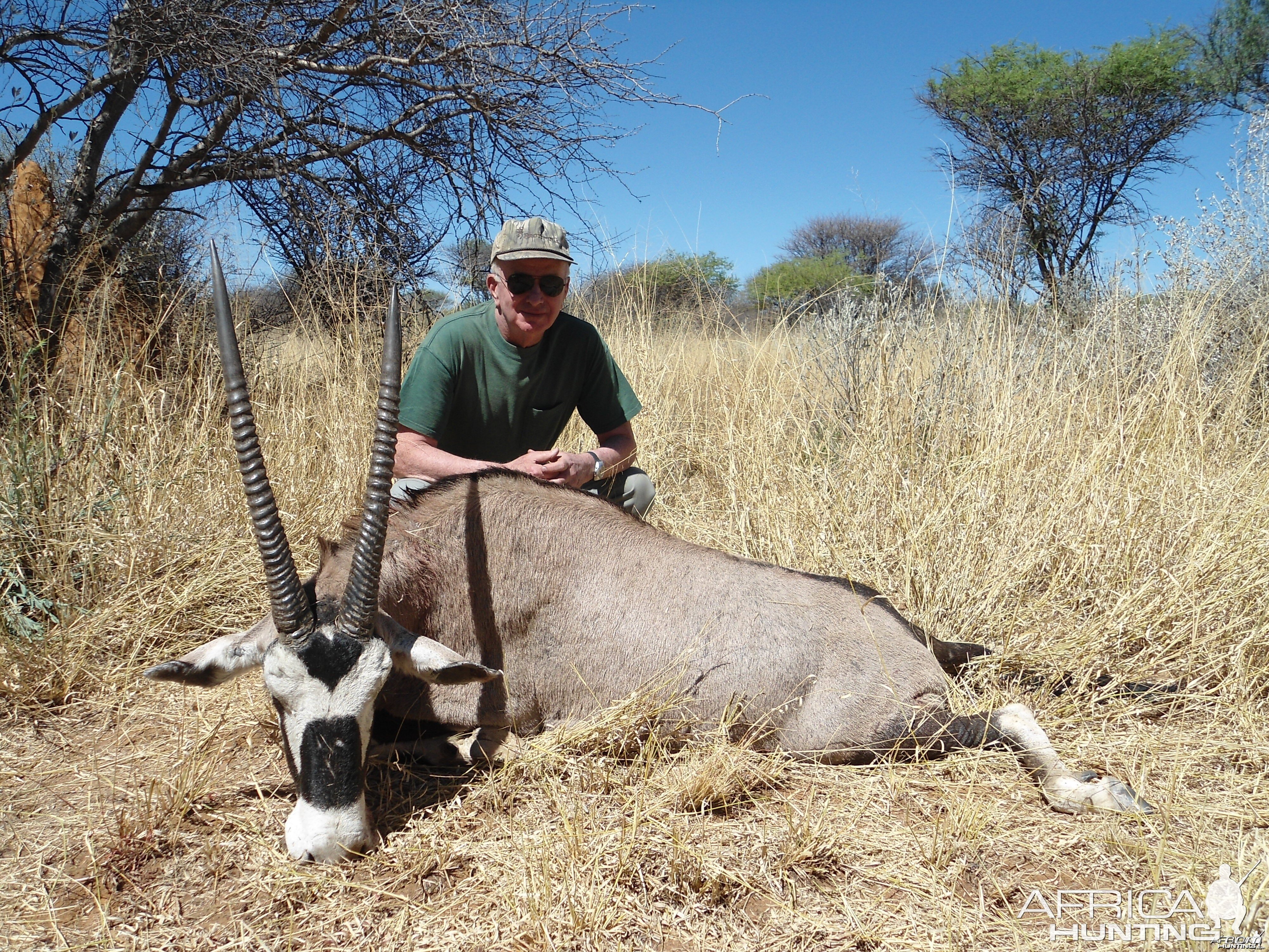 Hunting Gemsbok in Namibia