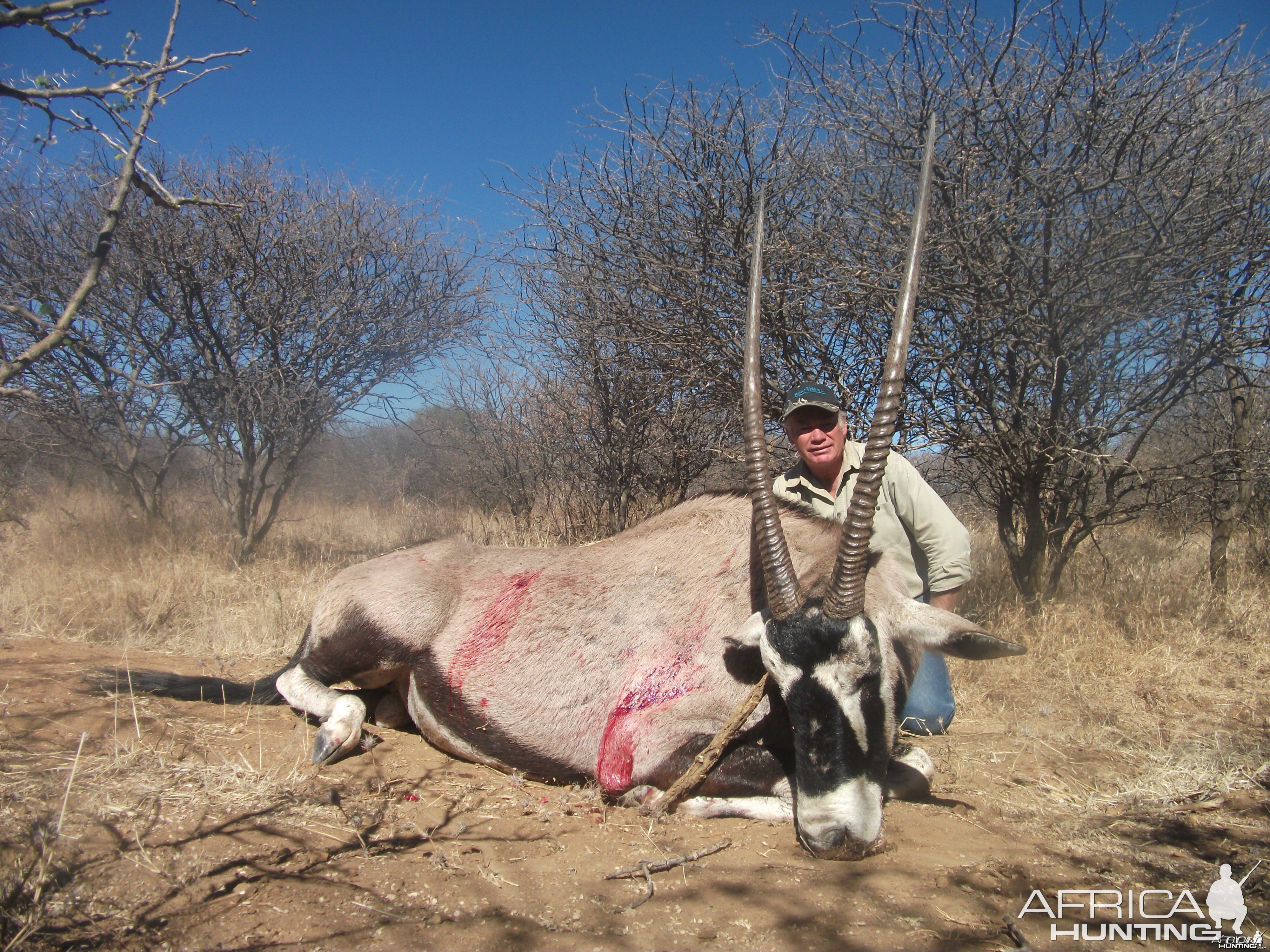 Hunting Gemsbok in Namibia