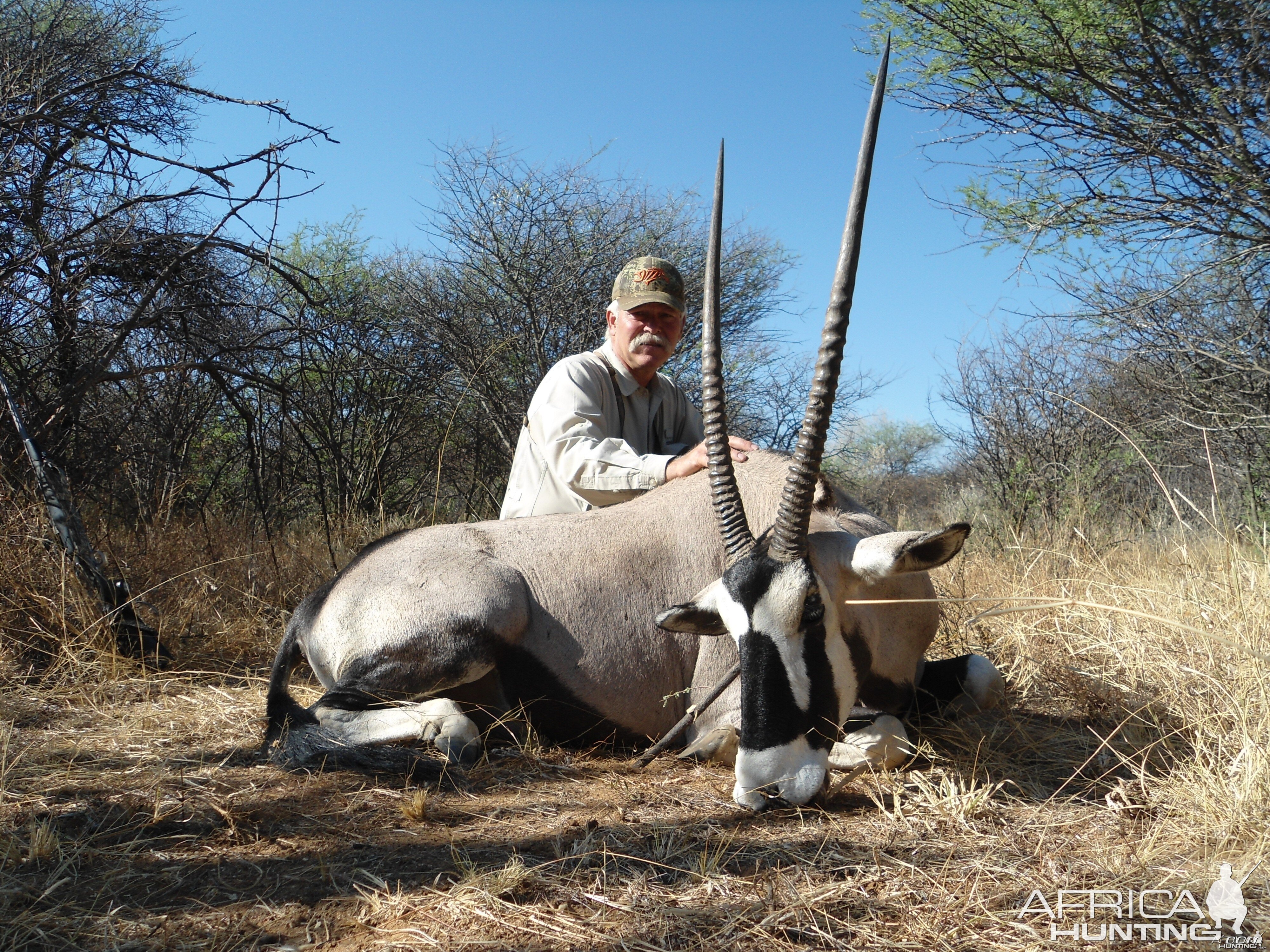 Hunting Gemsbok in Namibia