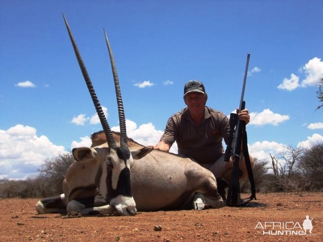 Hunting Gemsbok in Namibia