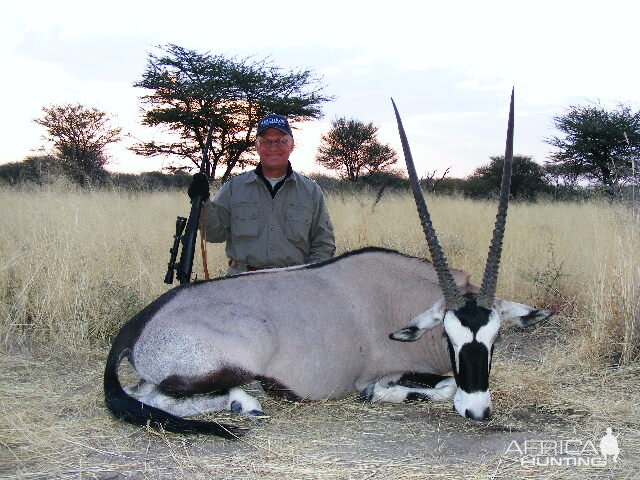 Hunting Gemsbok in Namibia