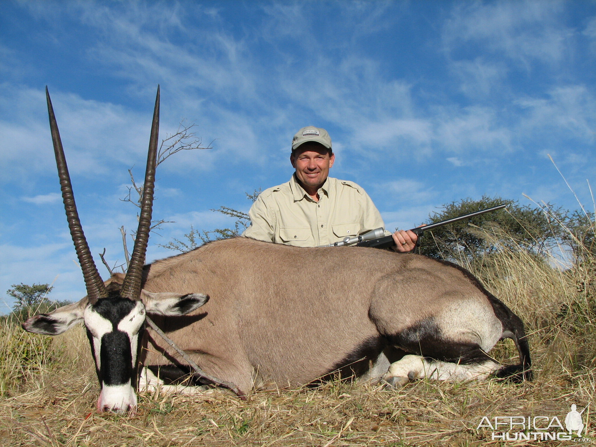 Hunting Gemsbok in Namibia