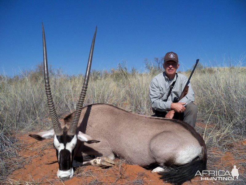 Hunting Gemsbok in Namibia