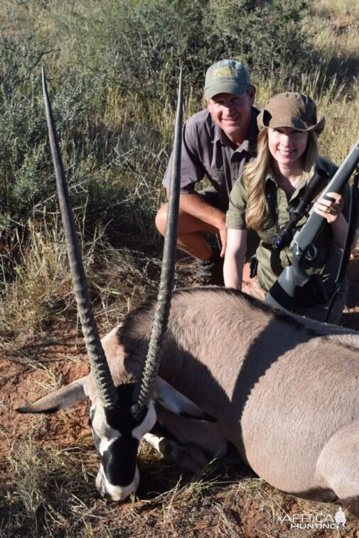 Hunting Gemsbok in Namibia