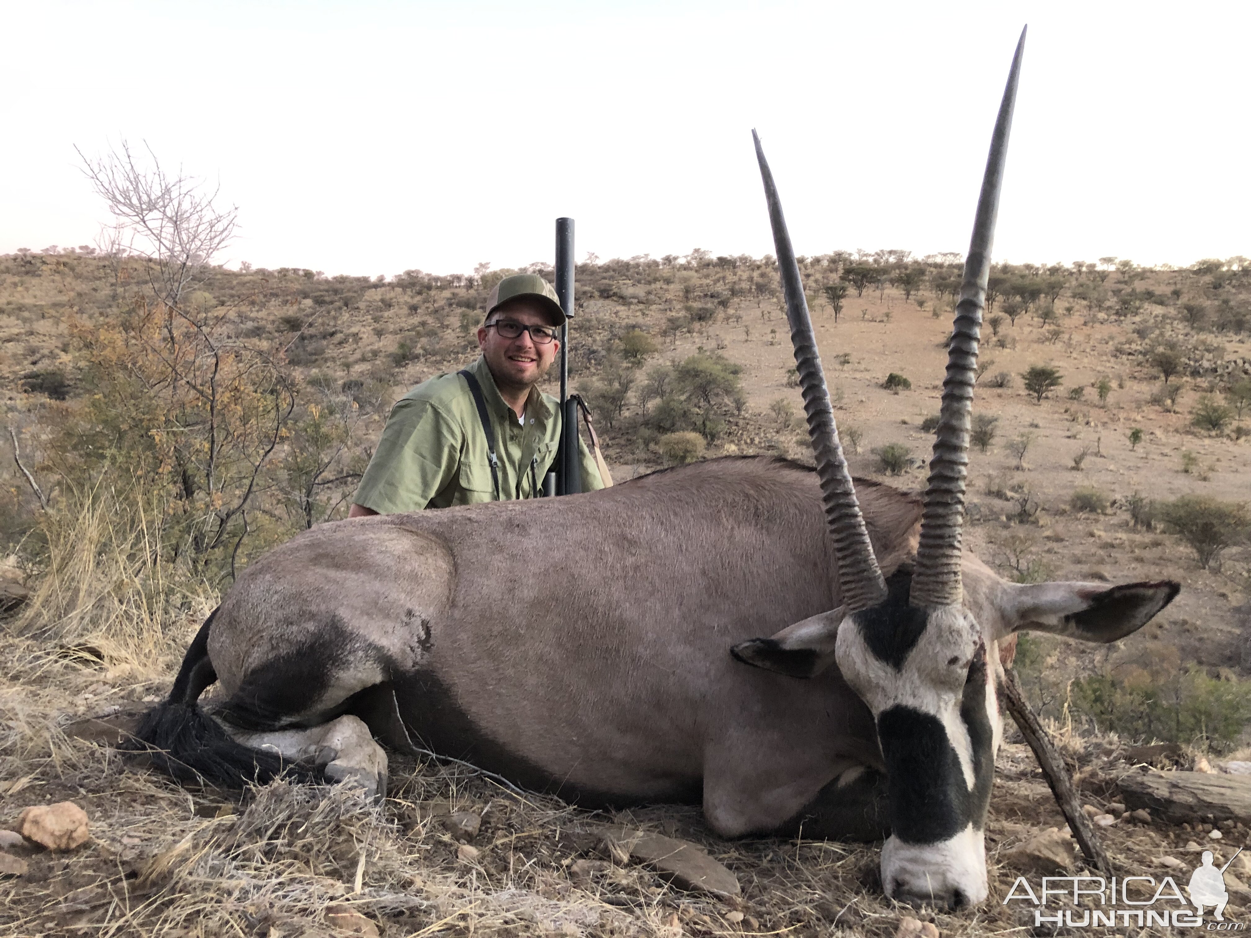 Hunting Gemsbok in Namibia