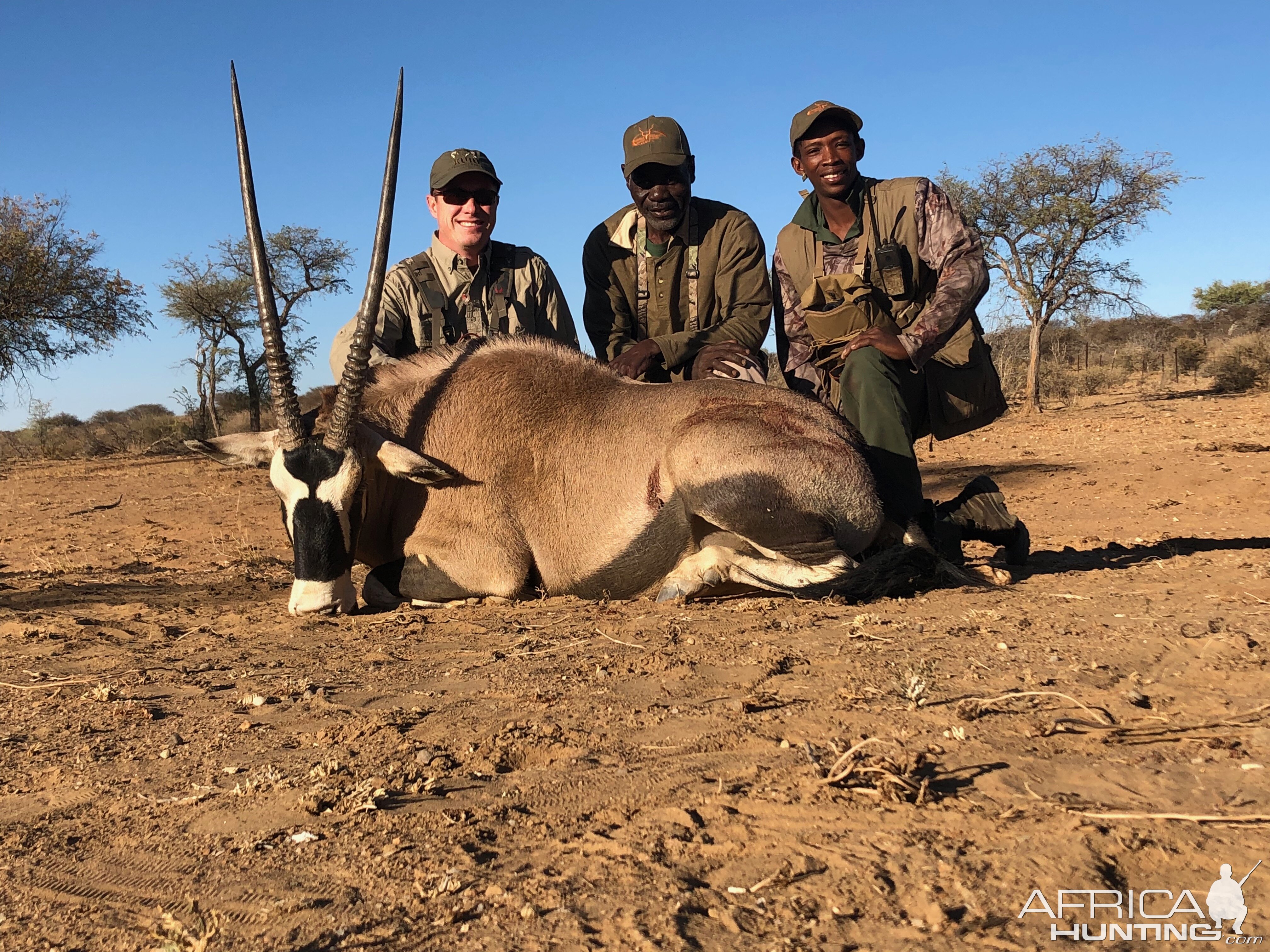 Hunting Gemsbok in Namibia