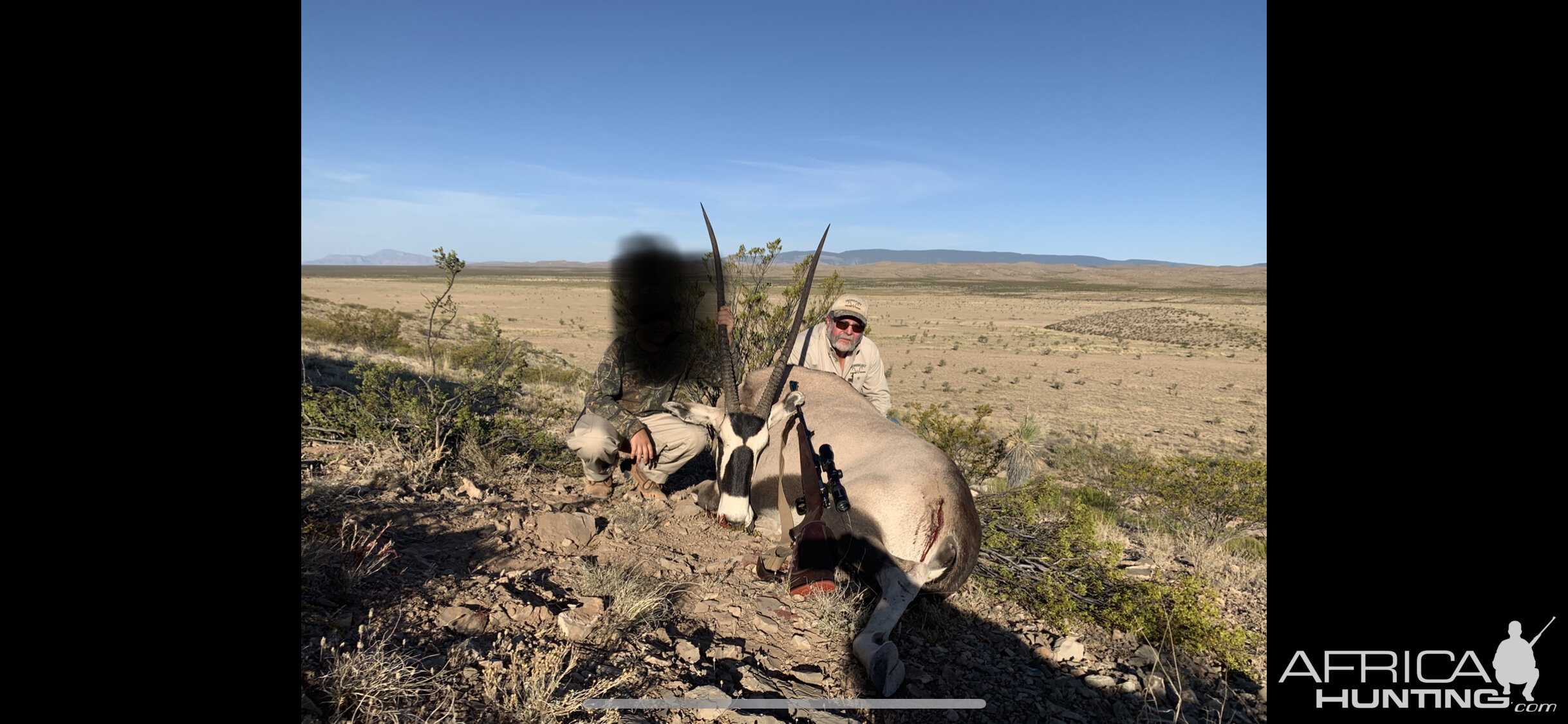 Hunting Gemsbok in New Mexico USA